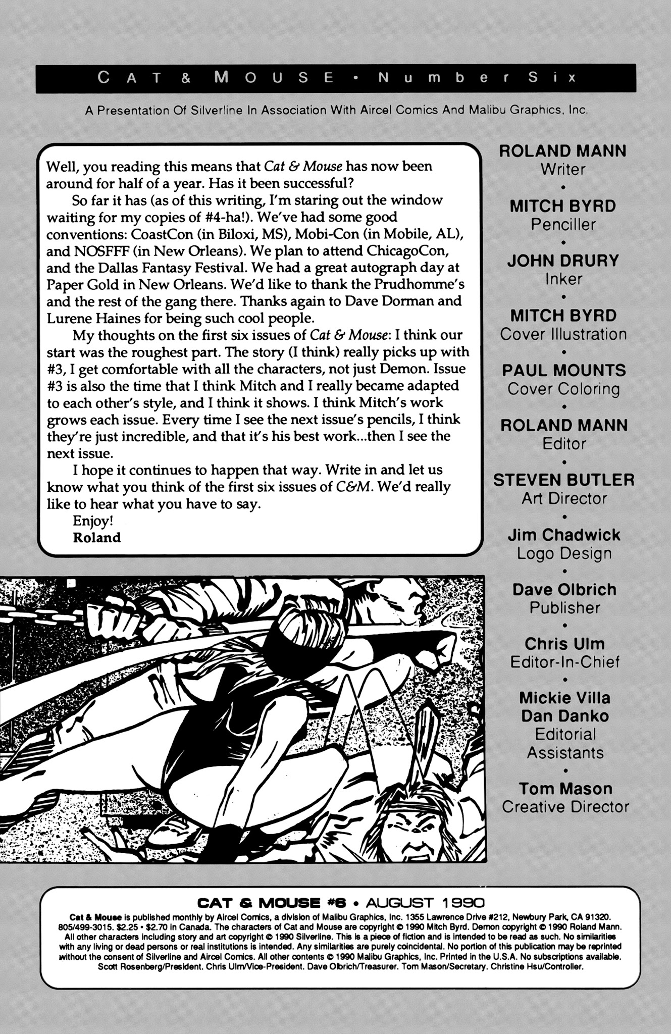 Read online Cat & Mouse comic -  Issue #6 - 2