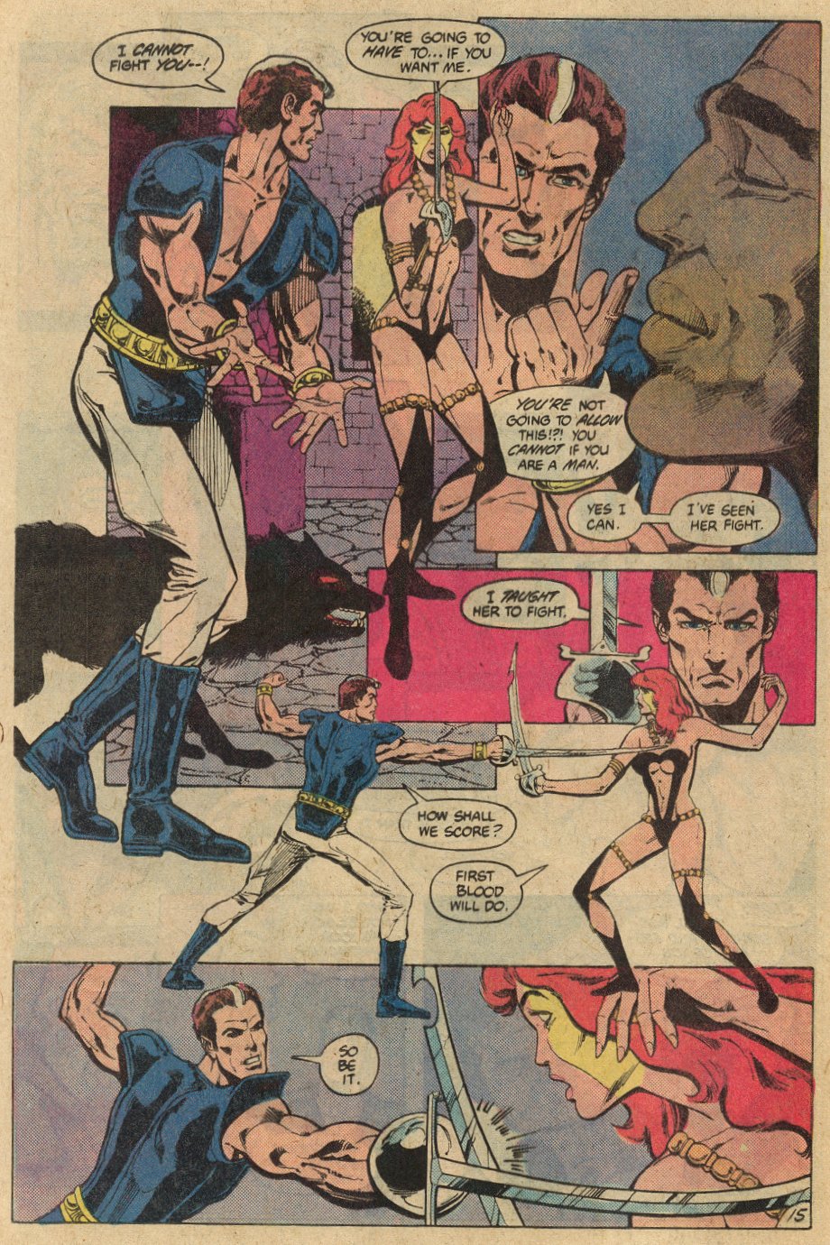Read online Warlord (1976) comic -  Issue #68 - 15