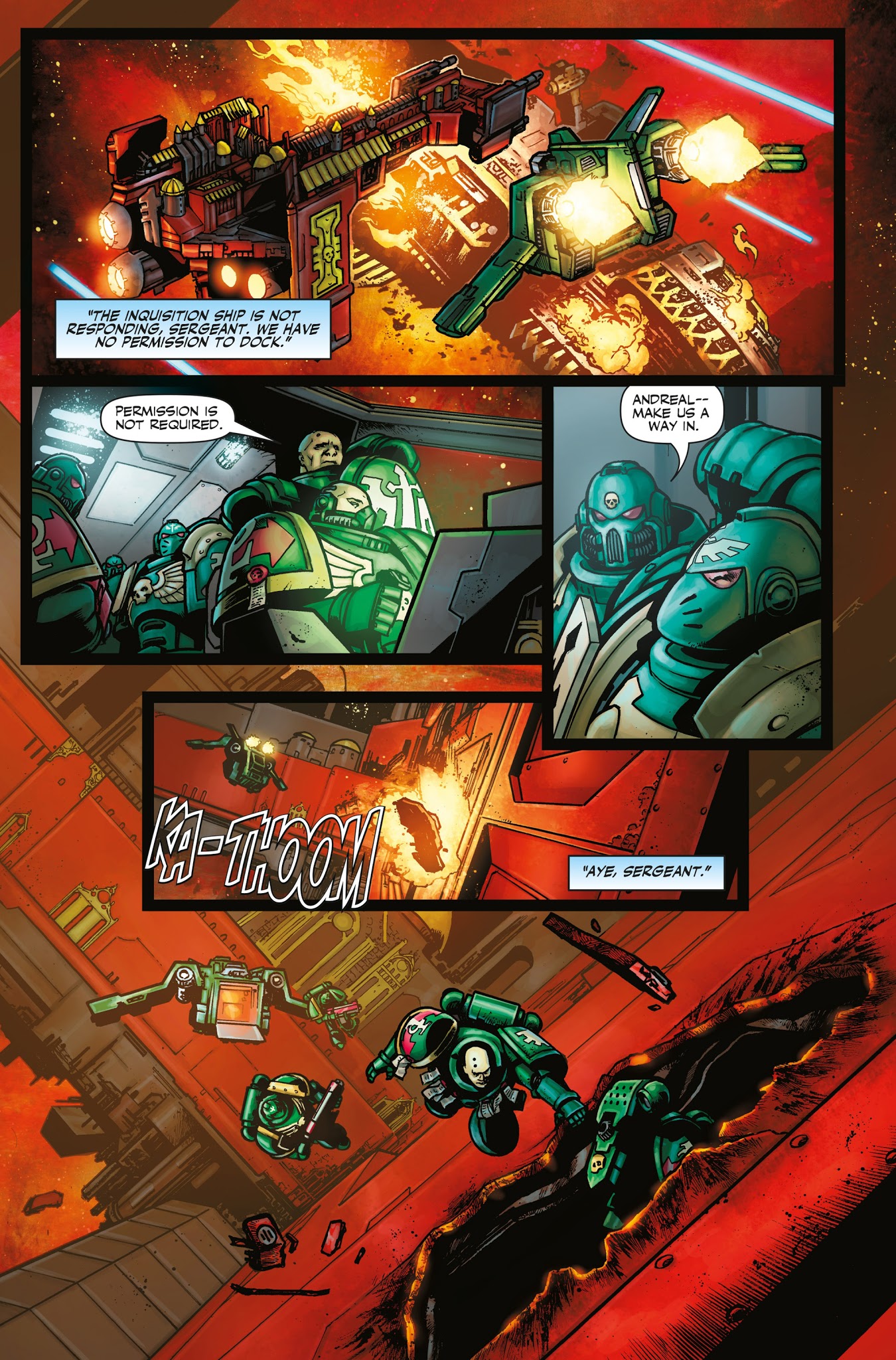 Read online Warhammer 40,000: Will of Iron comic -  Issue #11 - 8