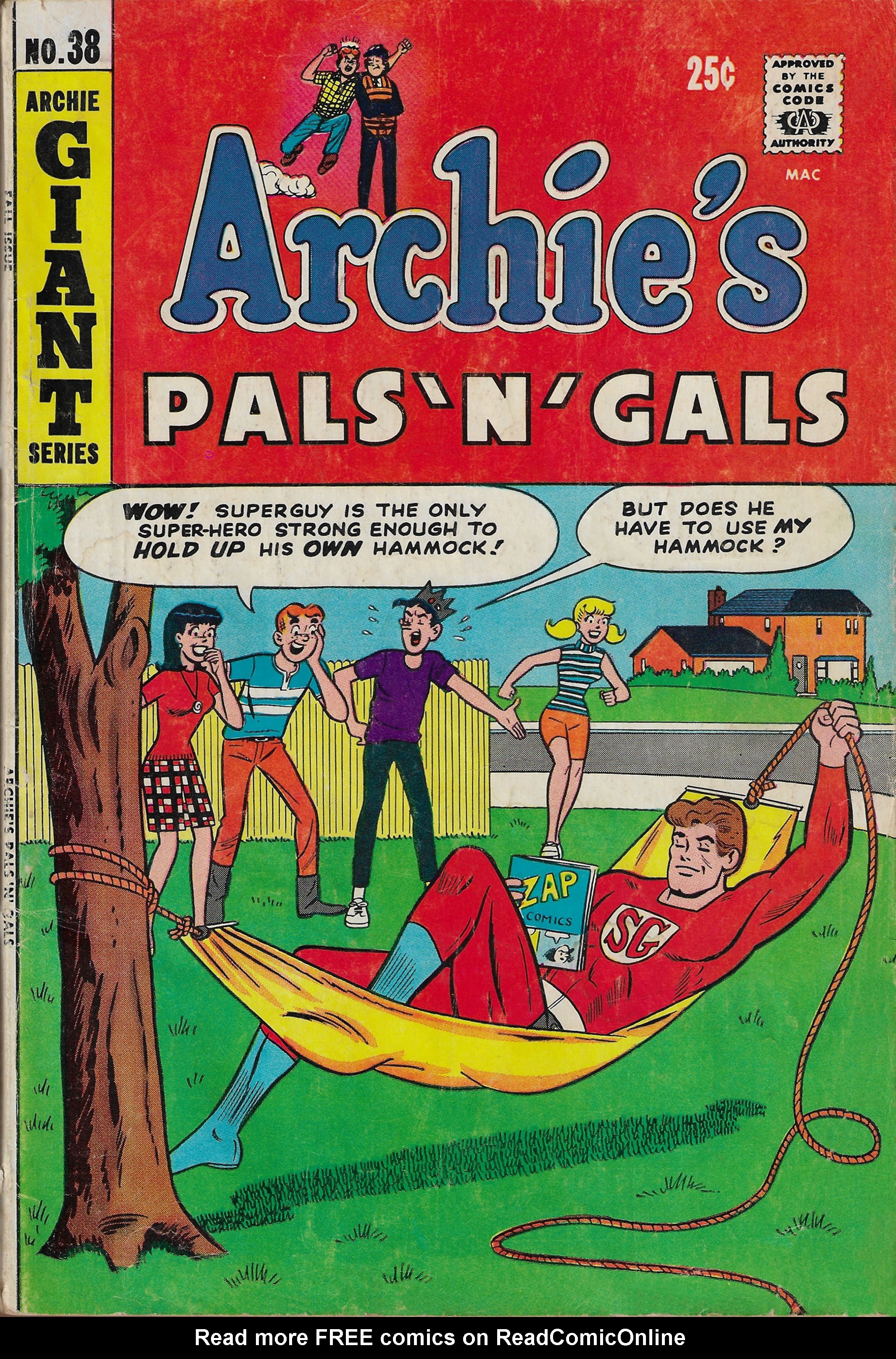 Read online Archie's Pals 'N' Gals (1952) comic -  Issue #38 - 1