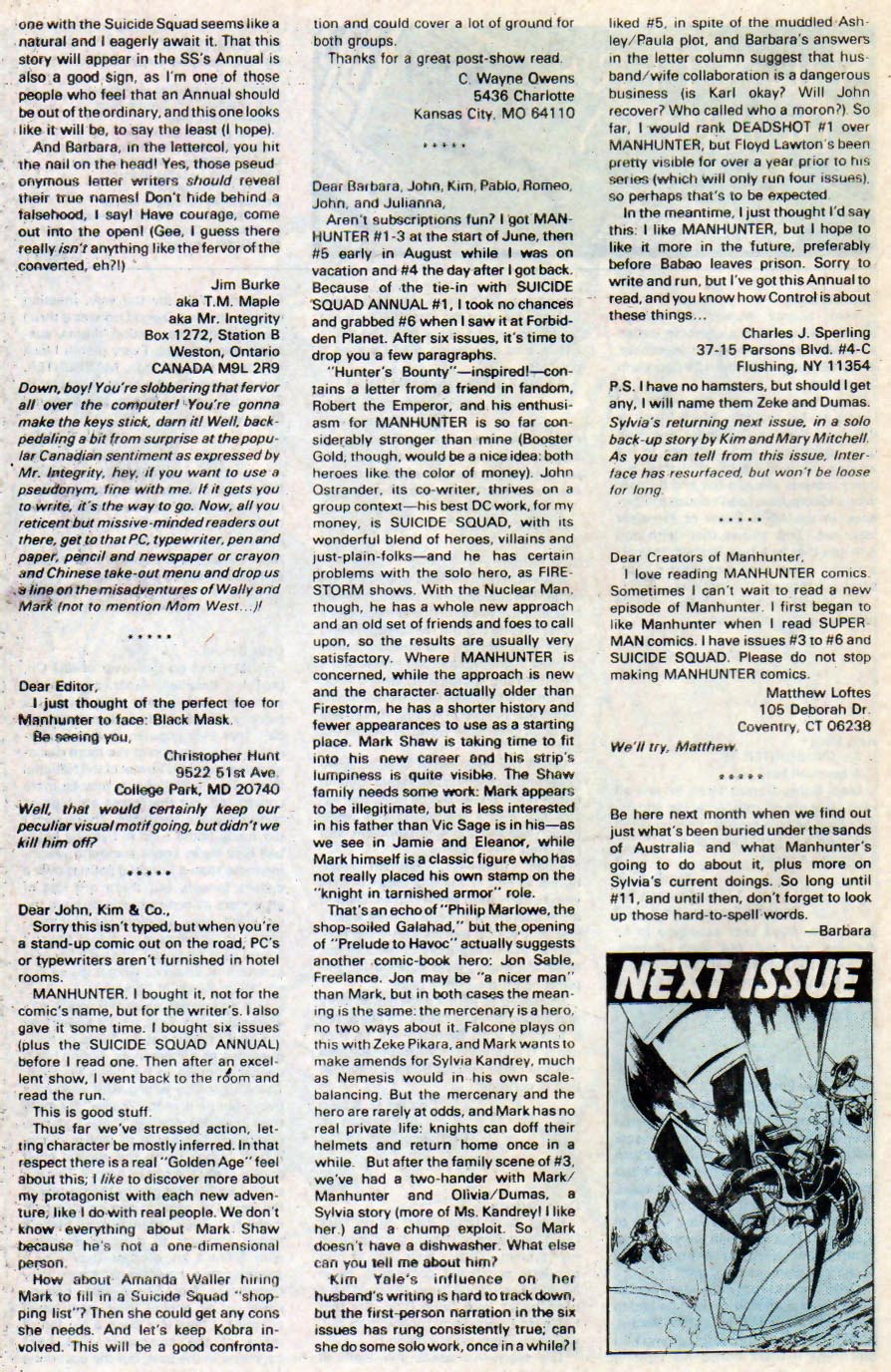 Read online Manhunter (1988) comic -  Issue #10 - 25