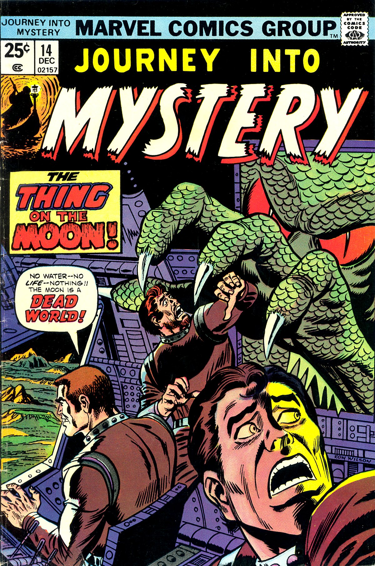 Read online Journey Into Mystery (1972) comic -  Issue #14 - 1