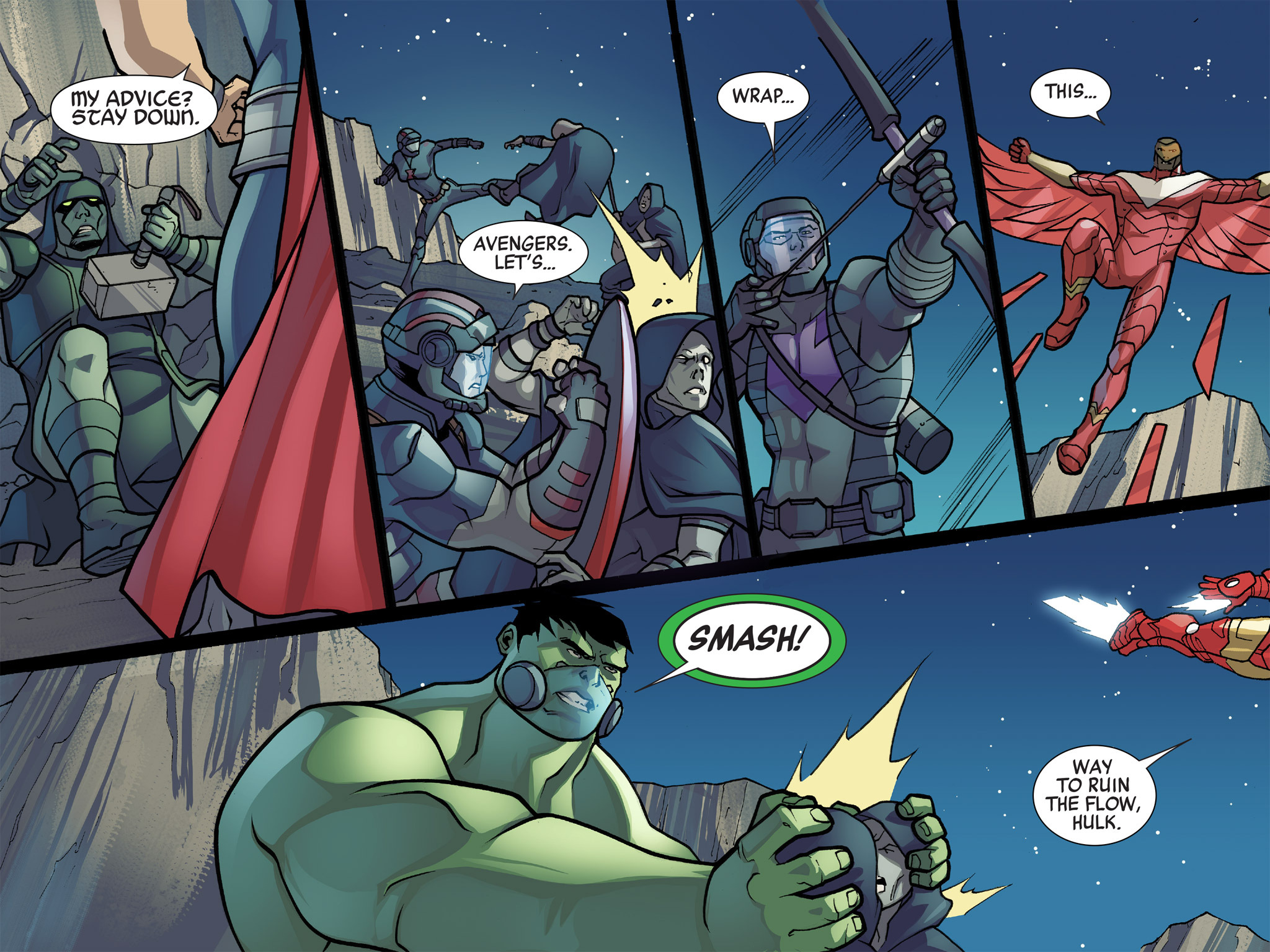 Read online Marvel Universe Avengers Infinite Comic comic -  Issue #6 - 17