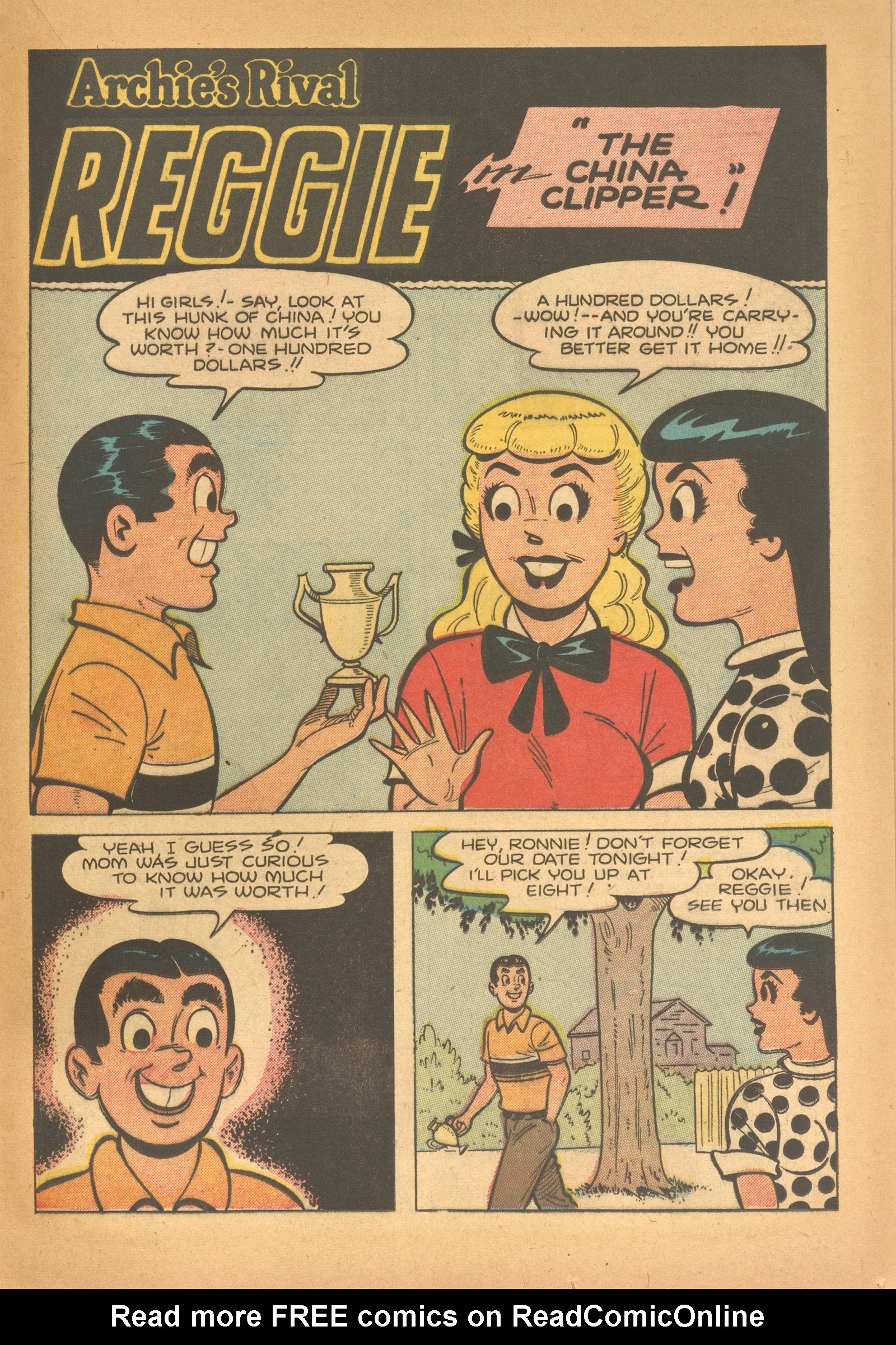 Read online Archie's Rival Reggie comic -  Issue #8 - 21