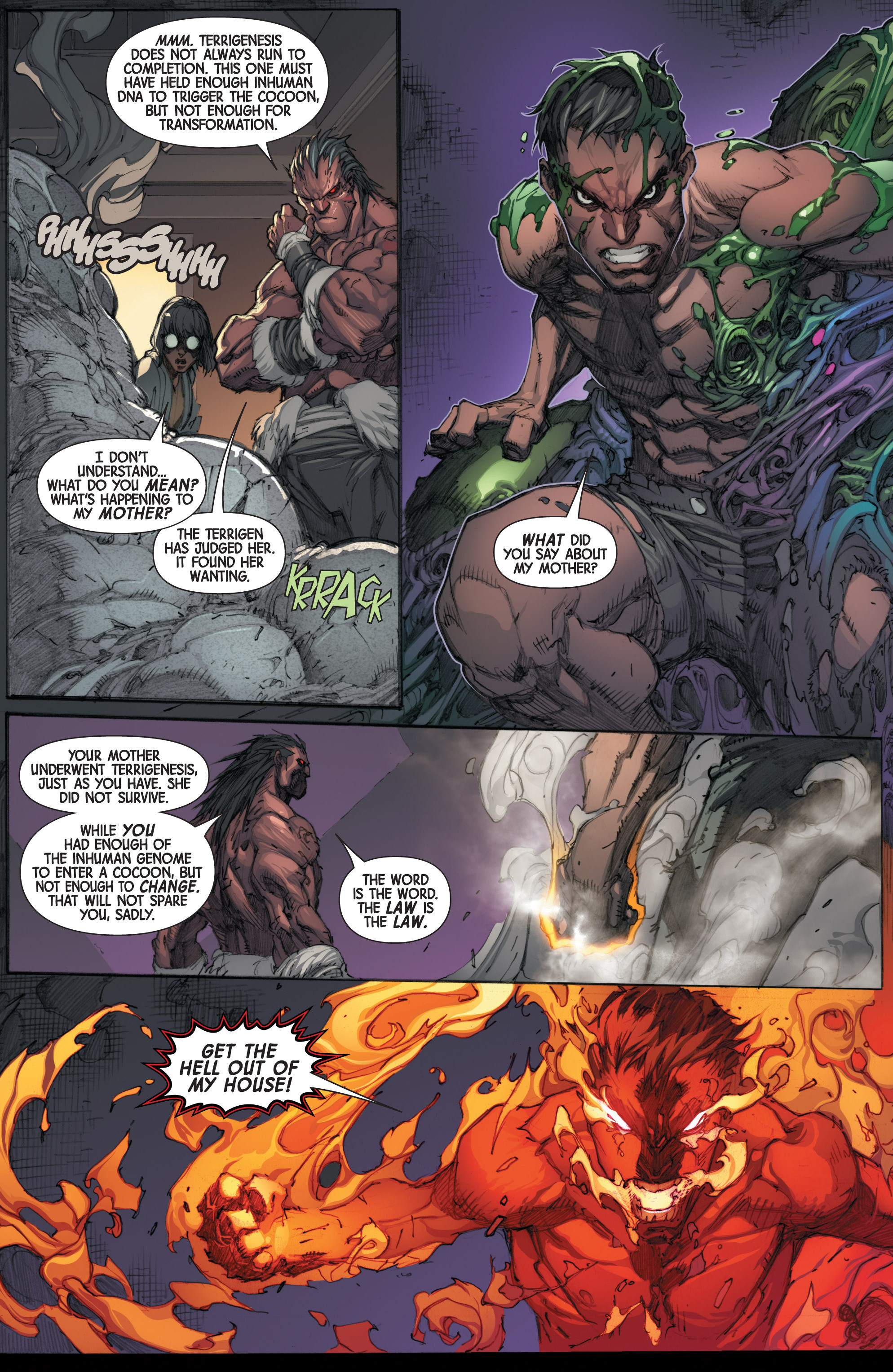 Read online Inhuman (2014) comic -  Issue #1 - 18