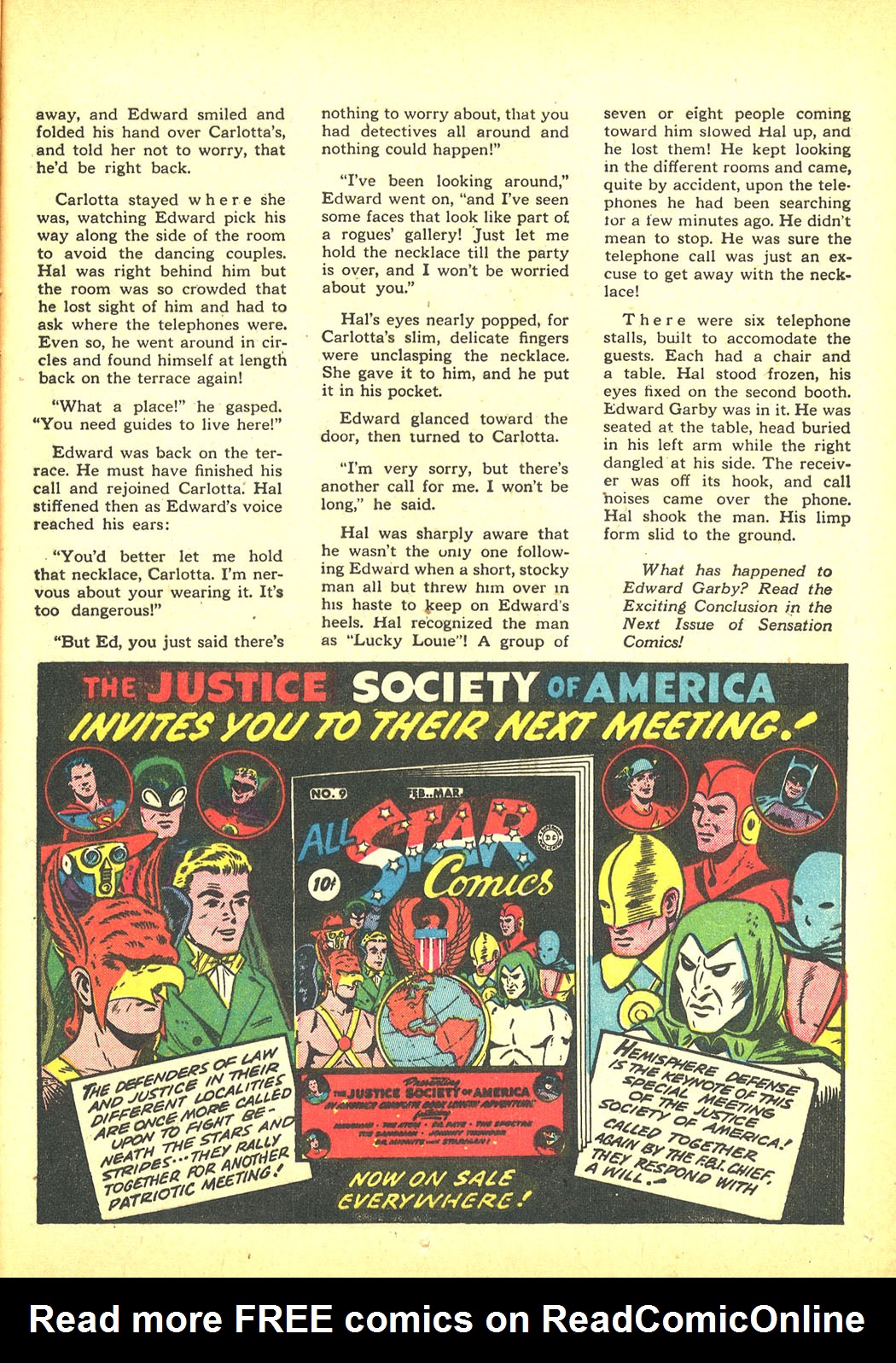 Read online Sensation (Mystery) Comics comic -  Issue #4 - 47