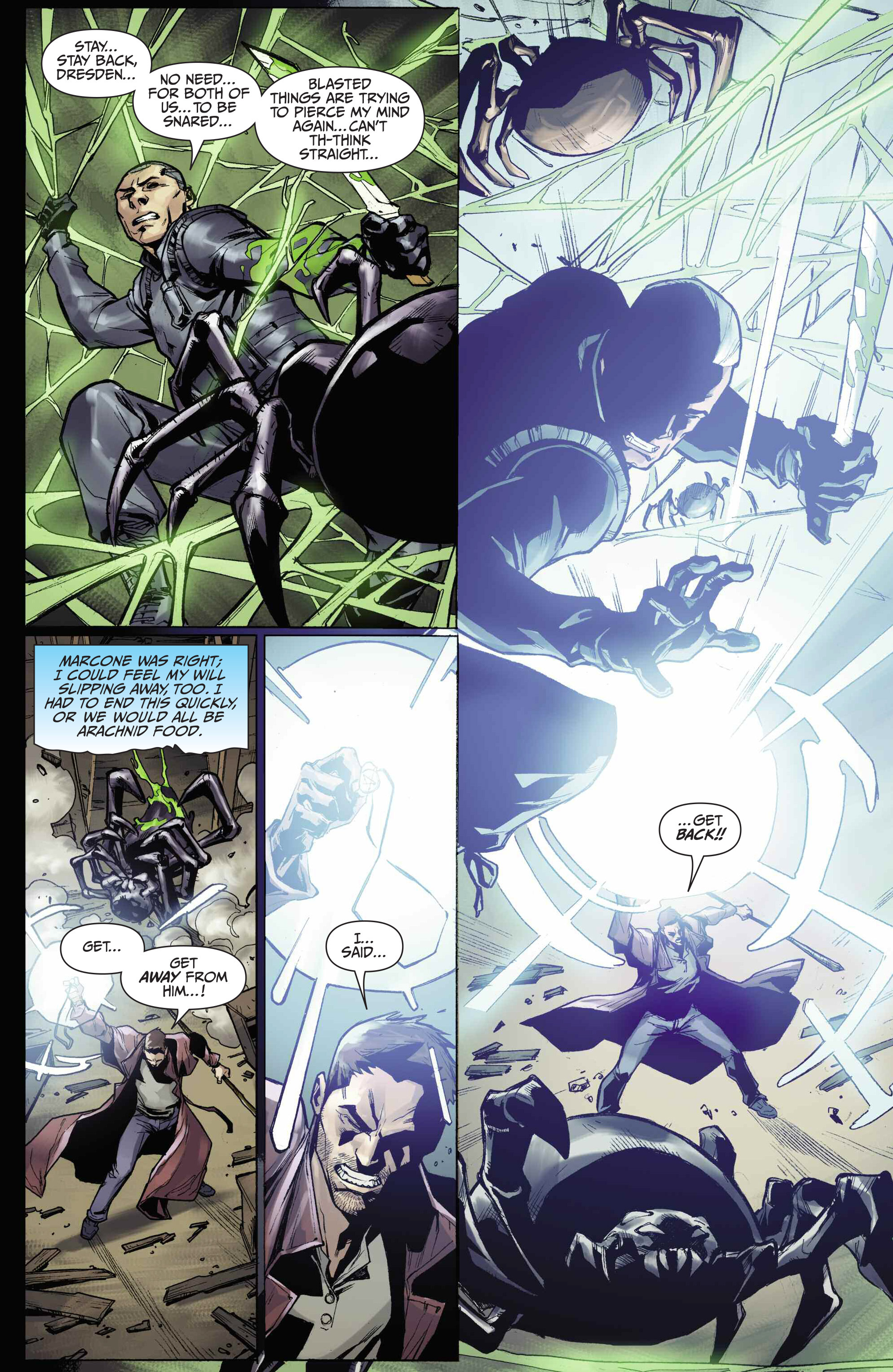 Read online Jim Butcher's The Dresden Files: Down Town comic -  Issue # _TPB - 88