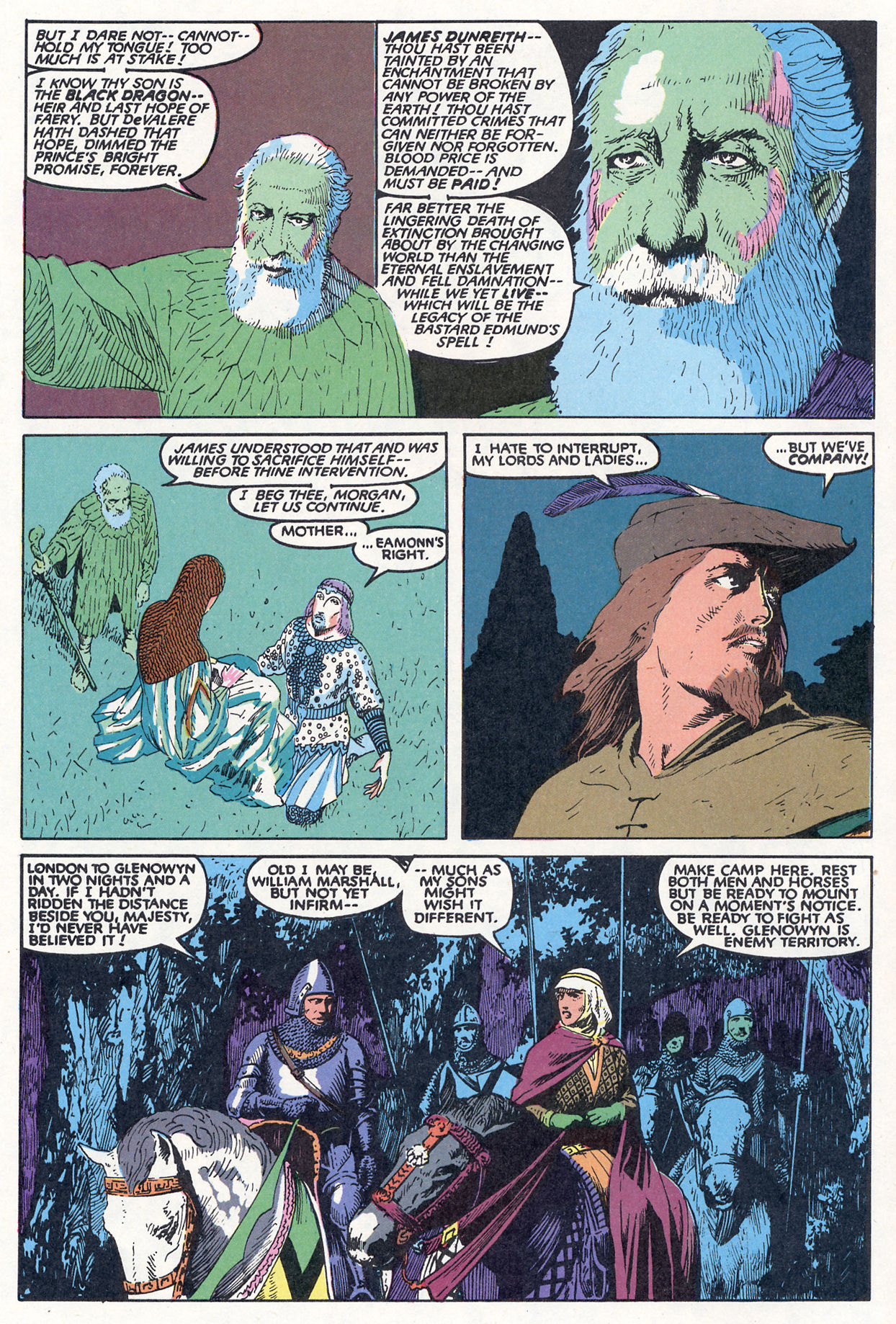 Read online The Black Dragon comic -  Issue #5 - 8