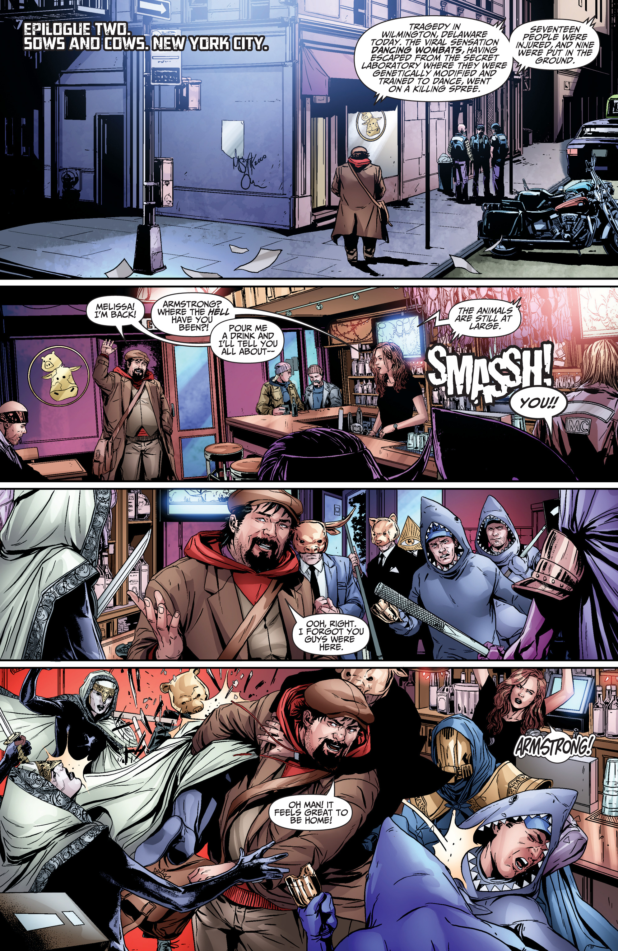 Read online A&A: The Adventures of Archer & Armstrong comic -  Issue #12 - 23