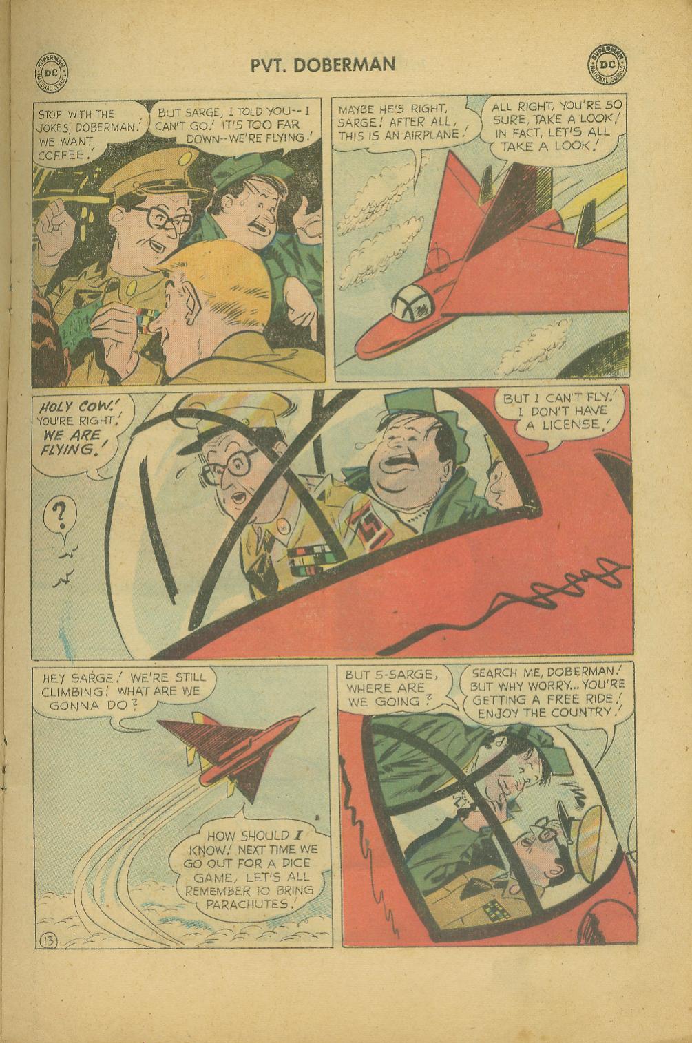 Read online Sgt. Bilko's Pvt. Doberman comic -  Issue #4 - 17