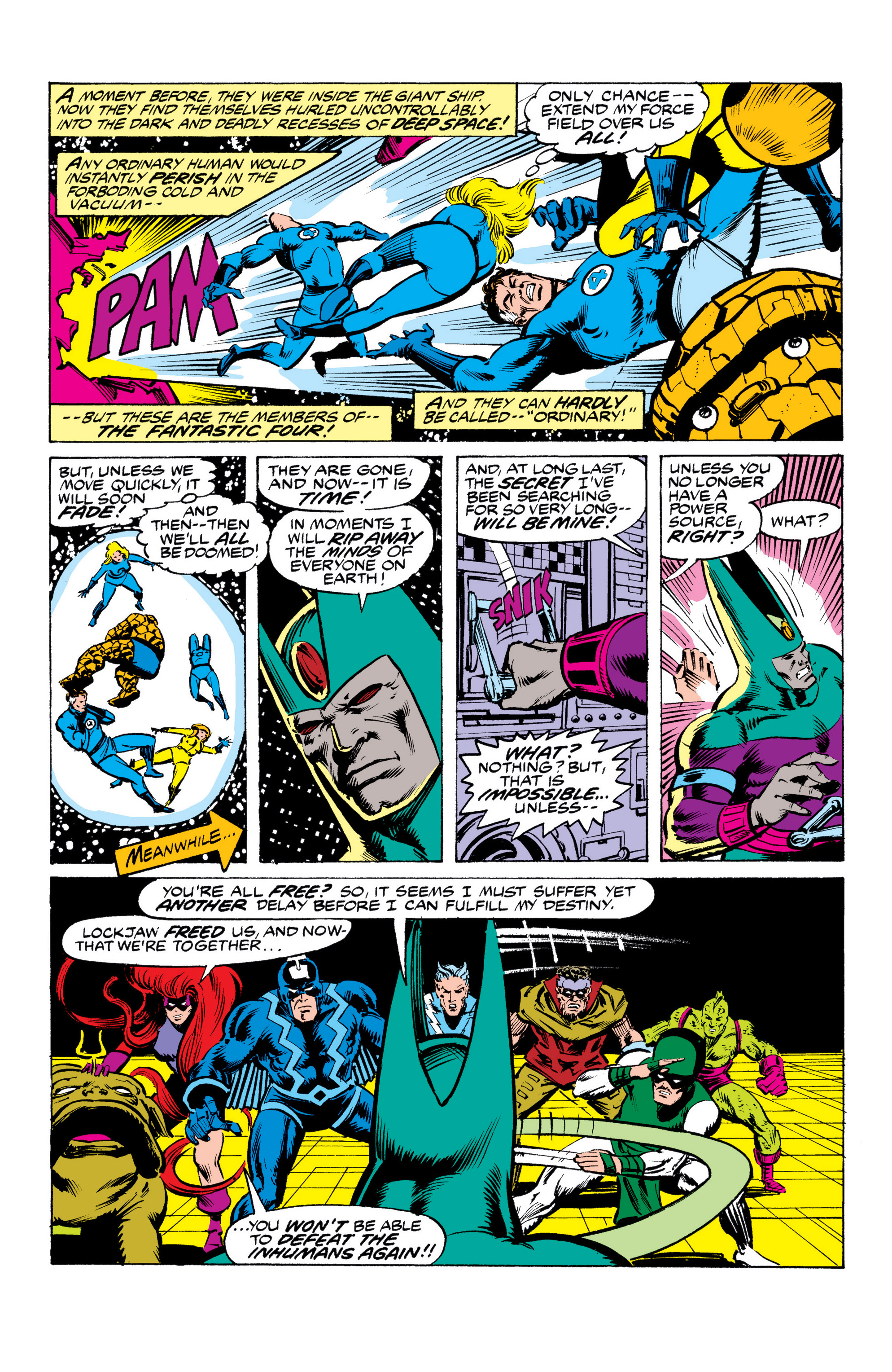 Read online Marvel Masterworks: The Inhumans comic -  Issue # TPB 2 (Part 3) - 74