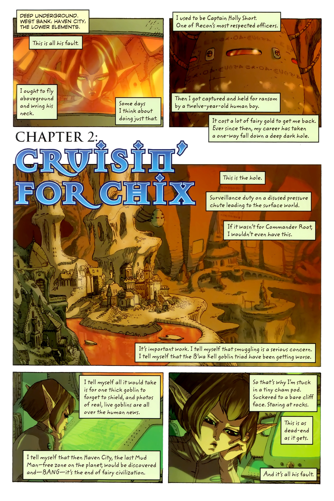 Read online Artemis Fowl: The Arctic Incident comic -  Issue # TPB - 16