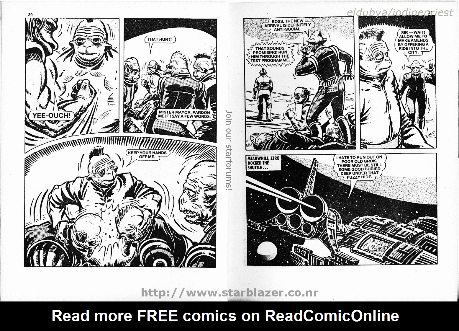 Read online Starblazer comic -  Issue #221 - 12