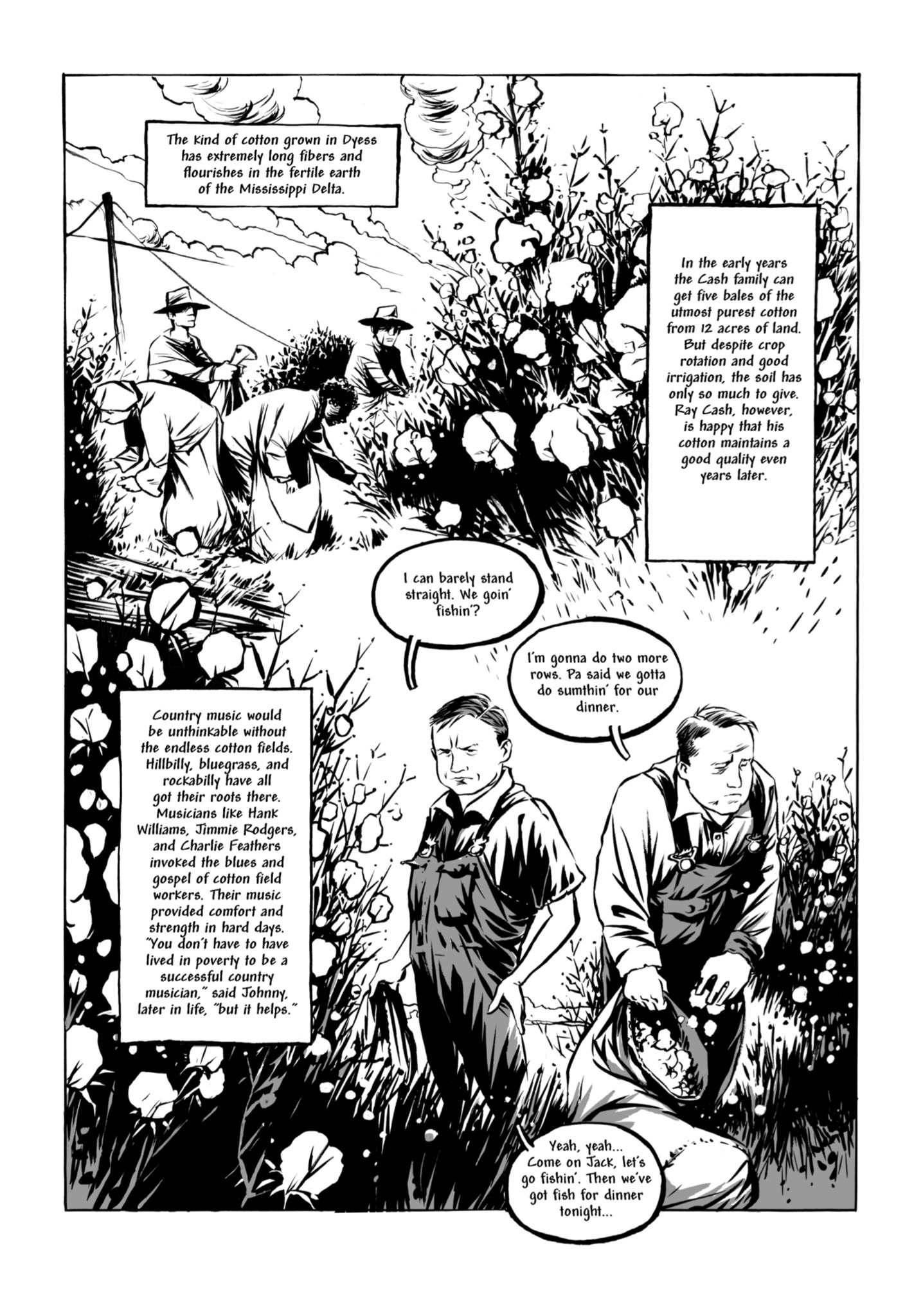 Read online Johnny Cash: I See a Darkness comic -  Issue # TPB - 24