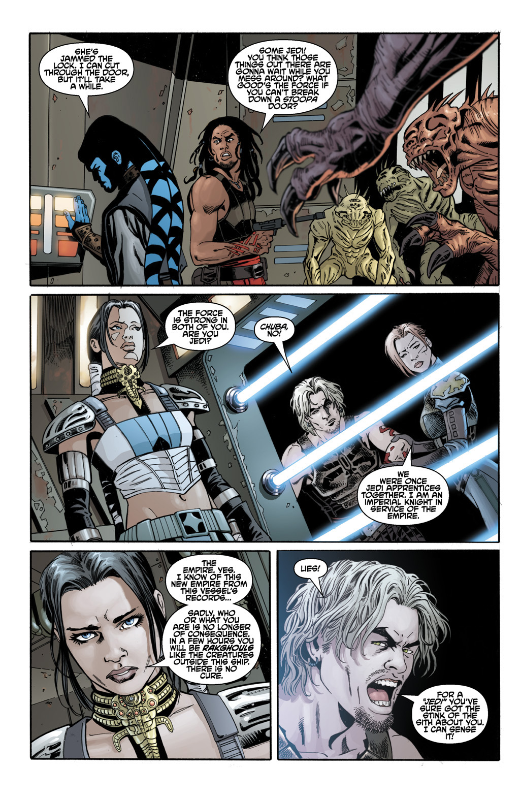 Read online Star Wars: Legacy (2006) comic -  Issue #28 - 17