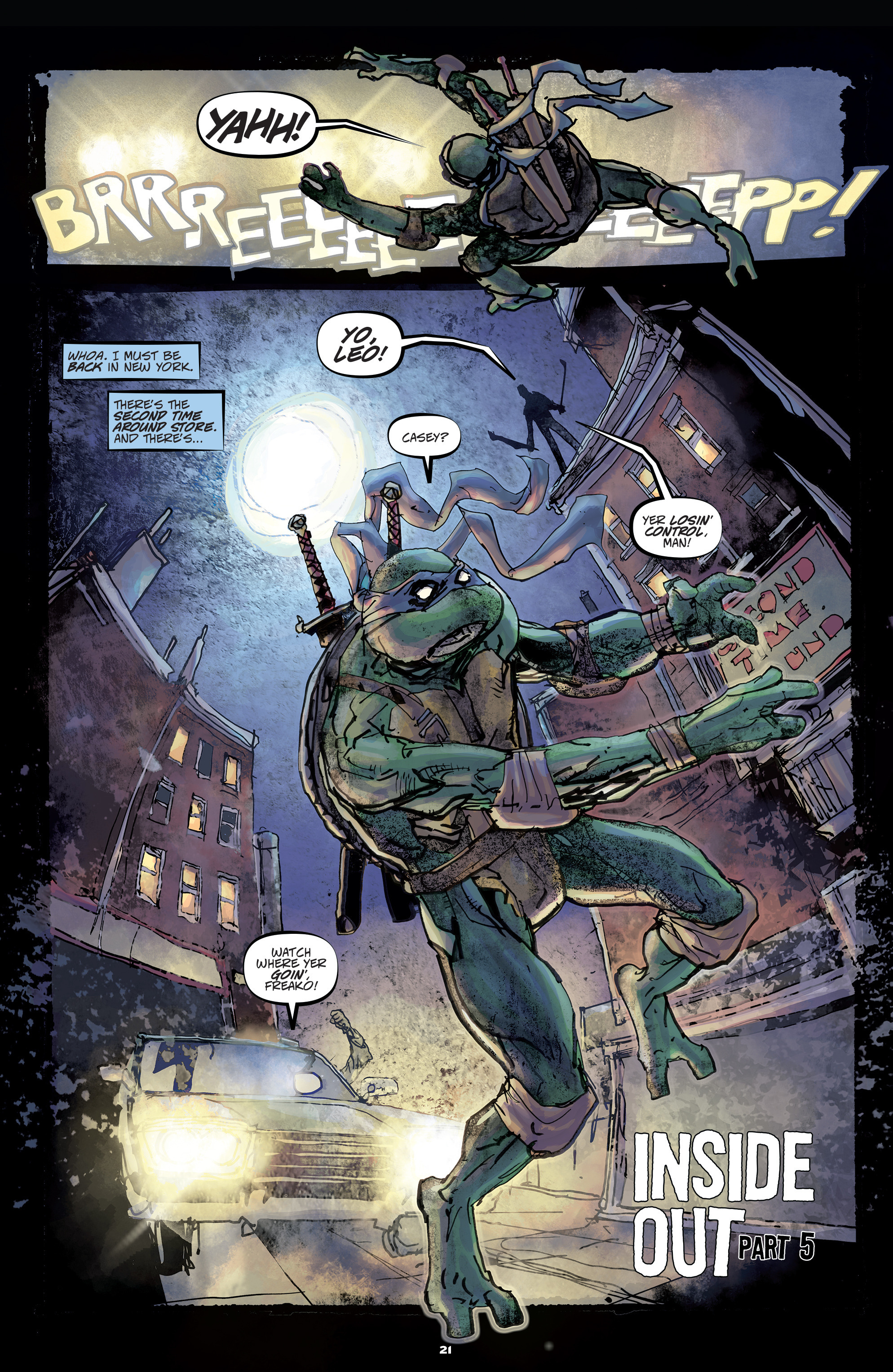 Read online Teenage Mutant Ninja Turtles Universe comic -  Issue #5 - 22