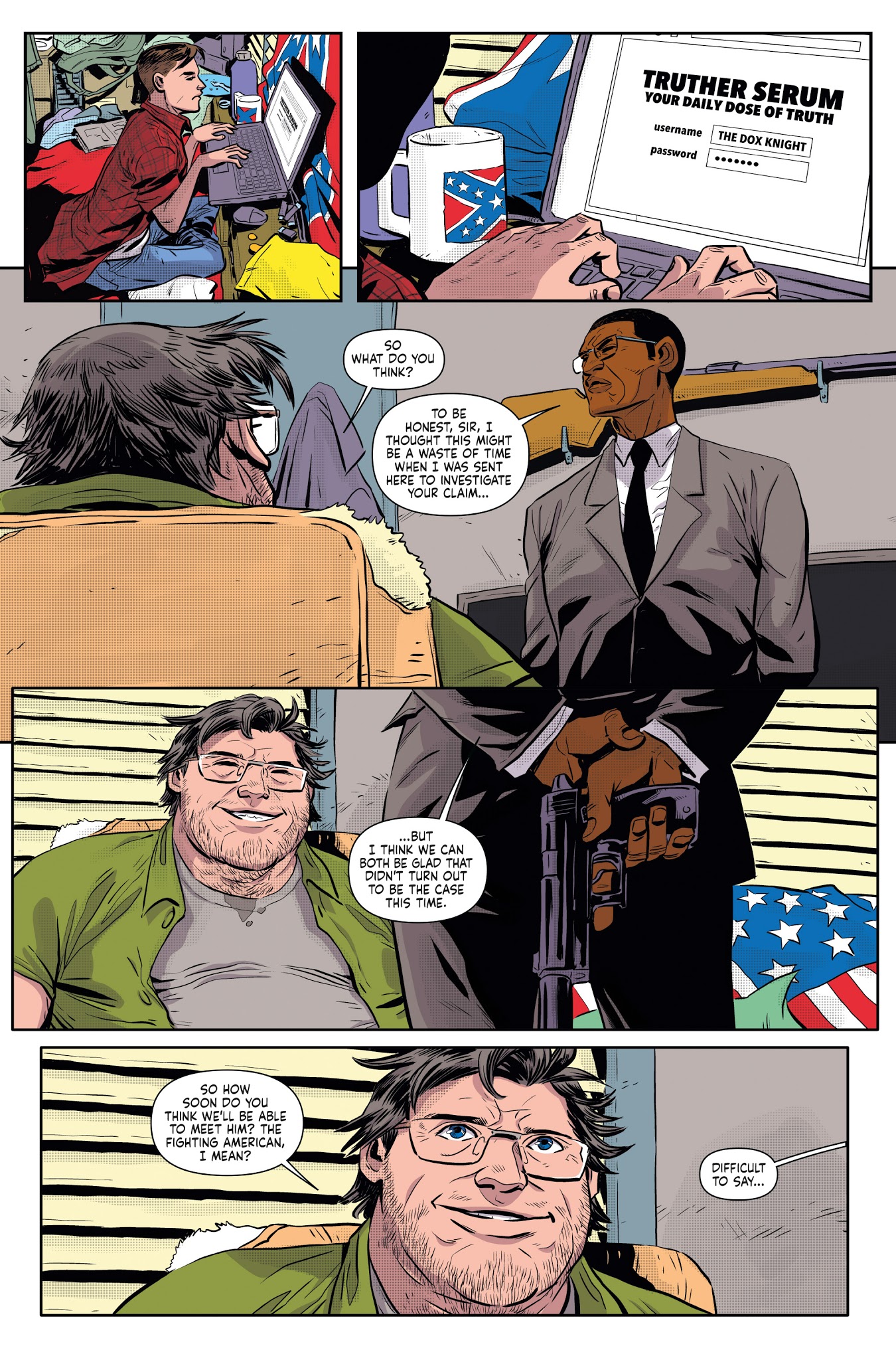 Read online Fighting American: The Ties That Bind comic -  Issue #2 - 8