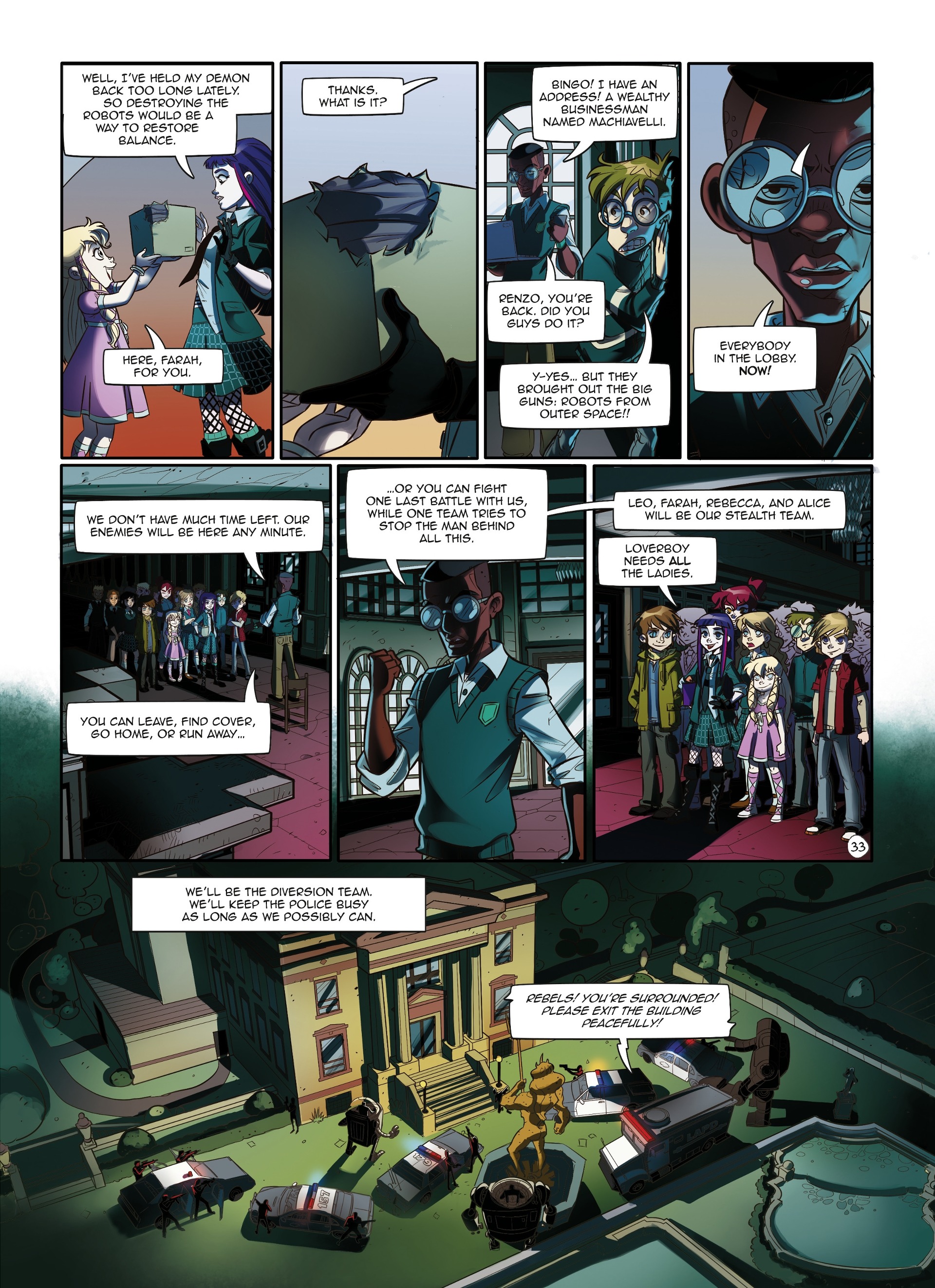 Read online Magic 7 comic -  Issue #2 - 36
