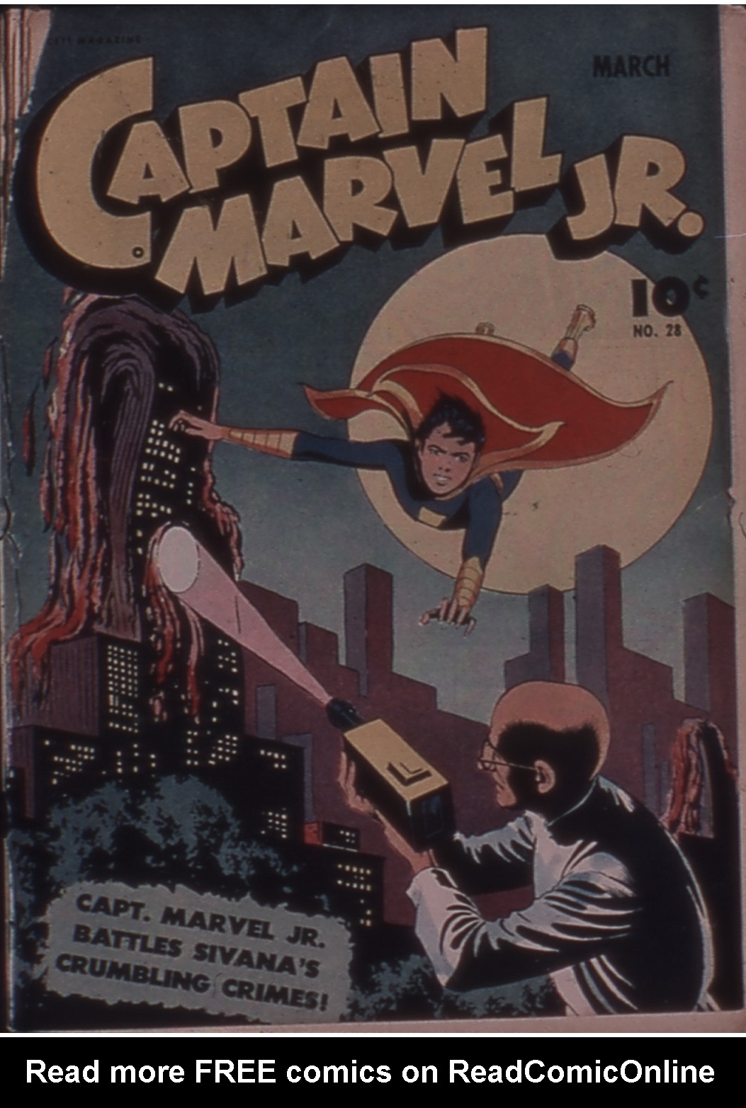 Read online Captain Marvel, Jr. comic -  Issue #28 - 1