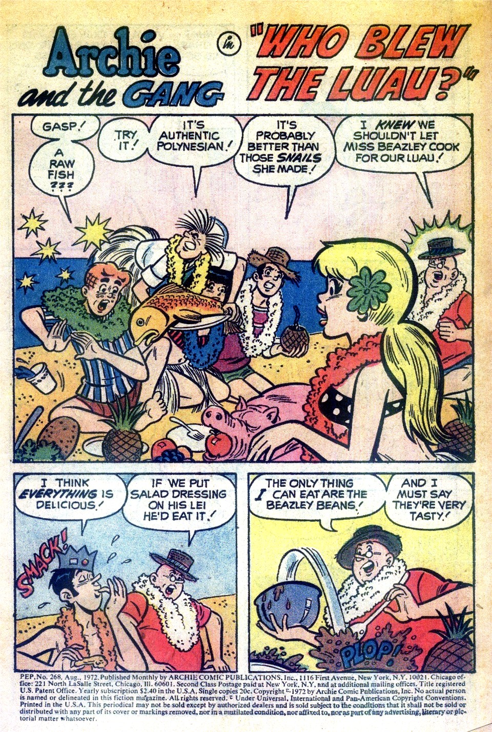 Read online Pep Comics comic -  Issue #268 - 3