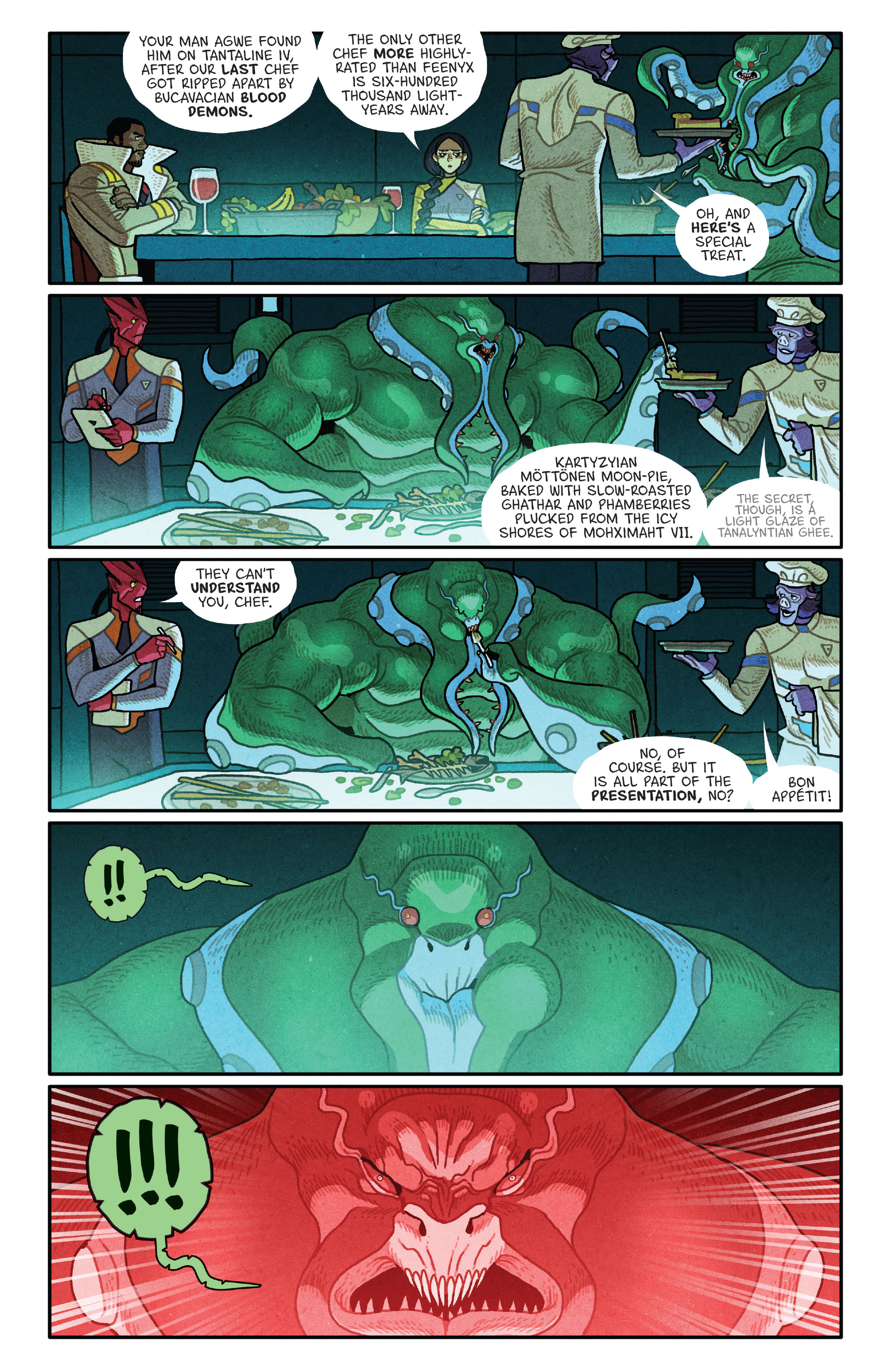 Read online Outer Darkness/Chew comic -  Issue #1 - 7