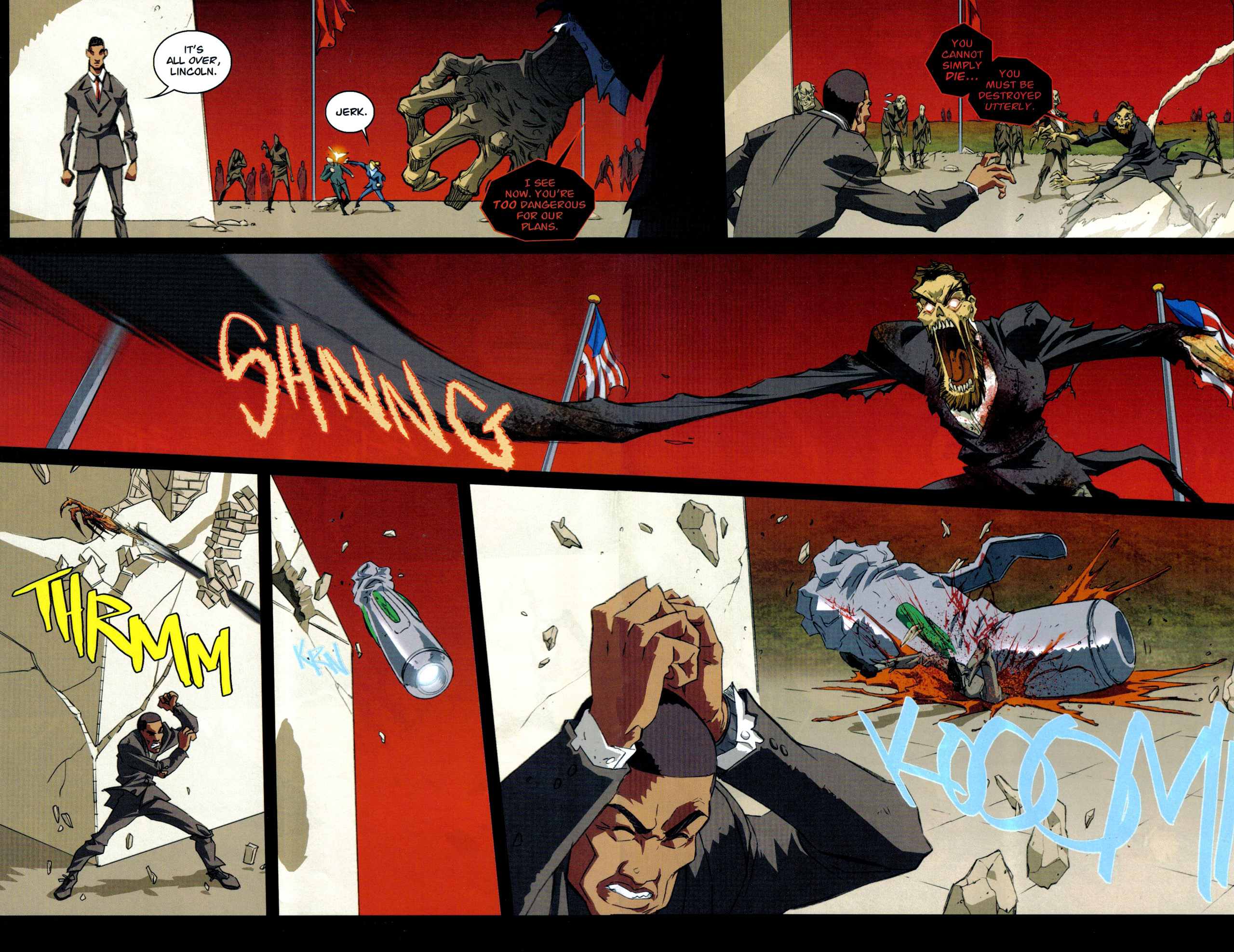 Read online President Evil comic -  Issue #3 - 9