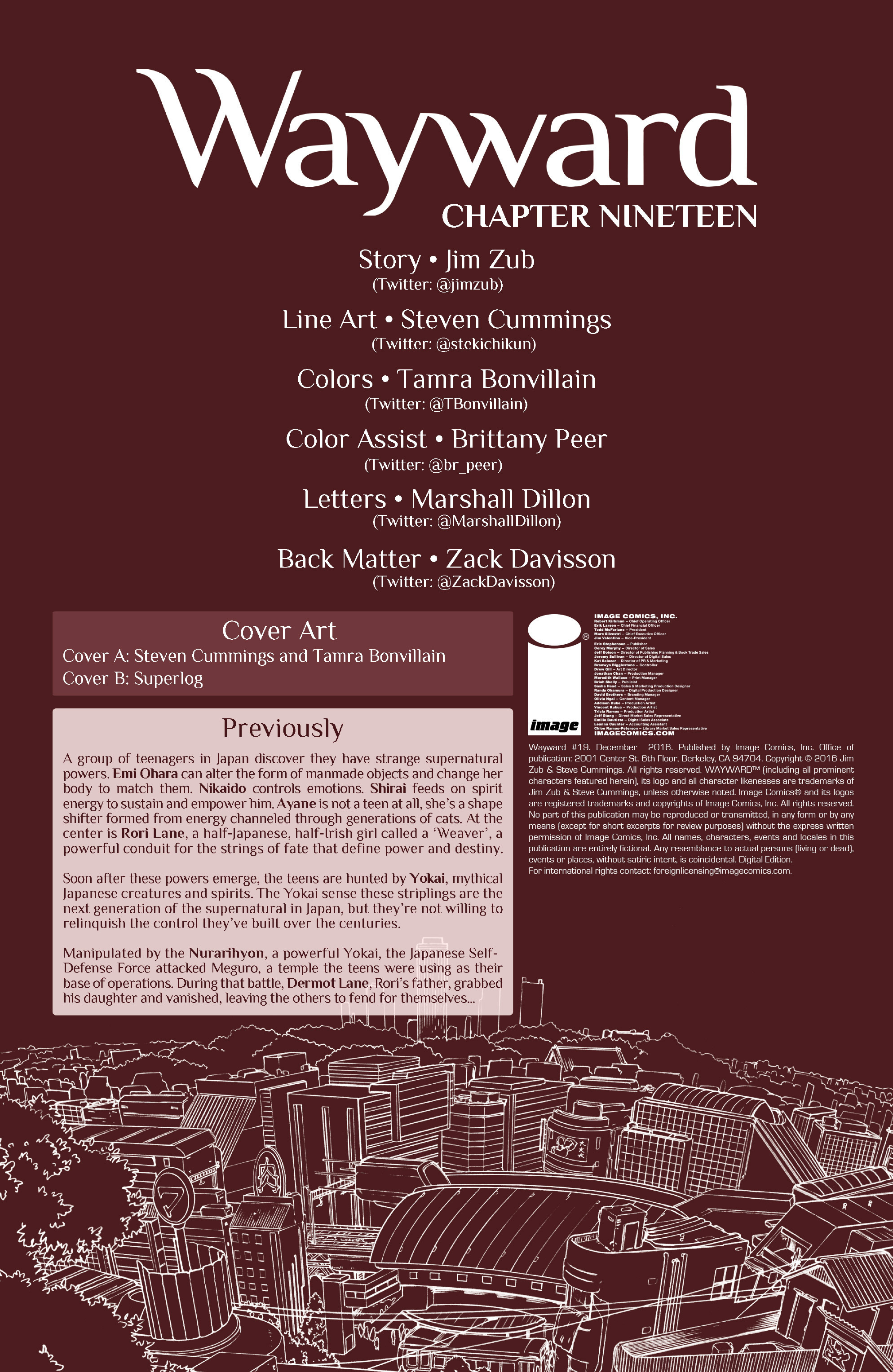 Read online Wayward comic -  Issue #19 - 2