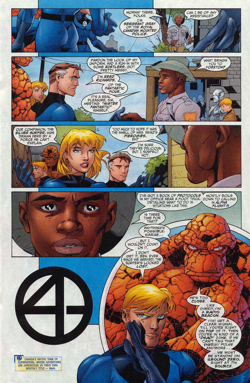 Read online Fantastic Four (1998) comic -  Issue #4 - 21