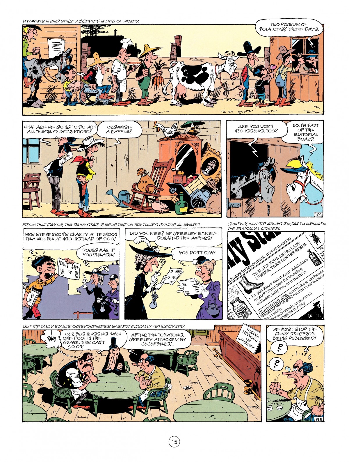 Read online A Lucky Luke Adventure comic -  Issue #41 - 15