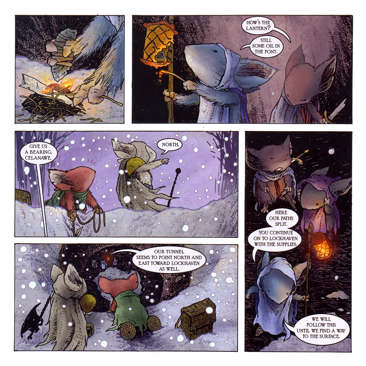Read online Mouse Guard: Winter 1152 comic -  Issue #2 - 10