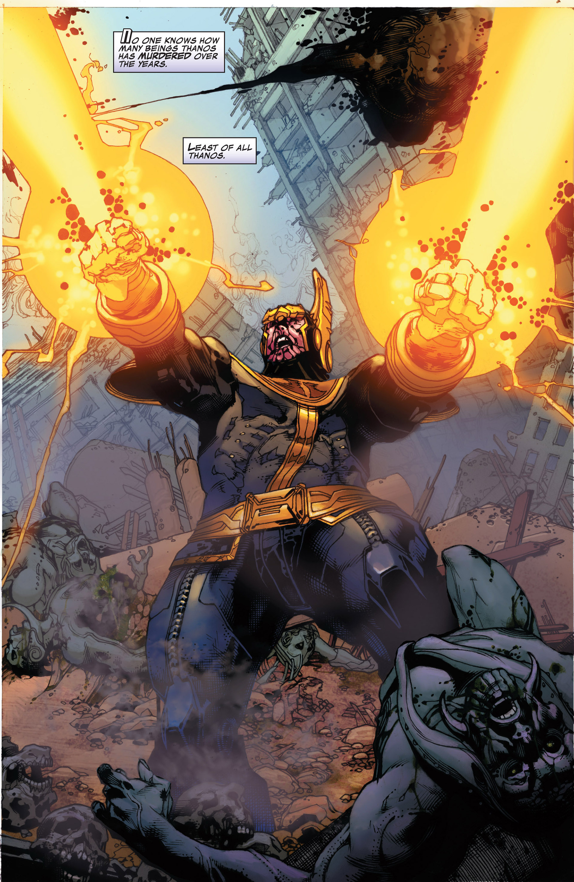 Read online Thanos Rising comic -  Issue #4 - 4