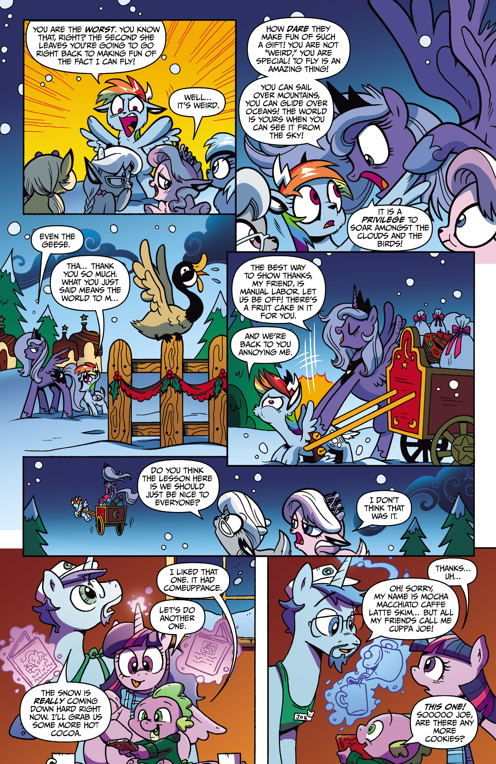 Read online My Little Pony Holiday Special comic -  Issue # Full - 11