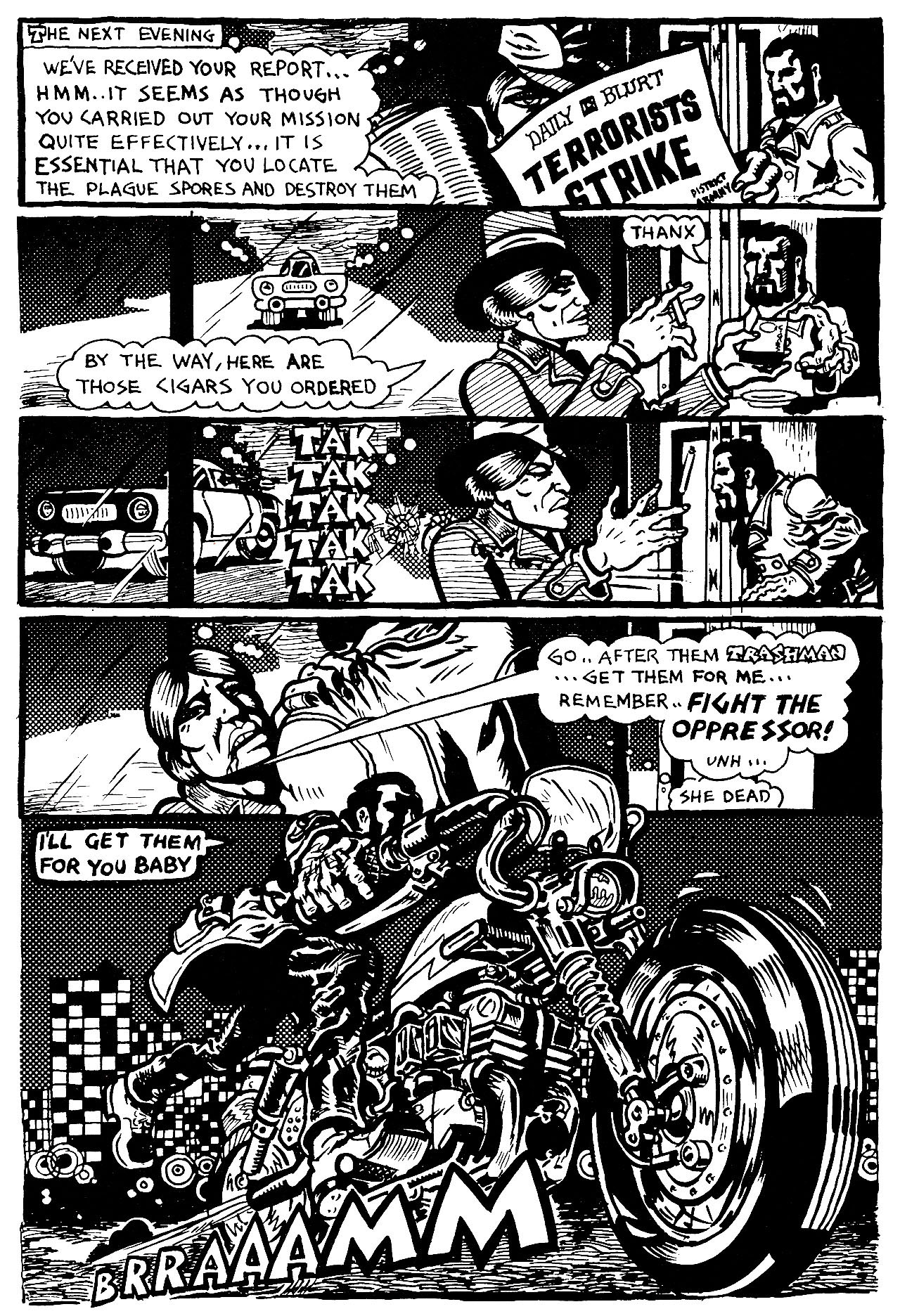 Read online Trashman Lives! comic -  Issue # TPB - 60