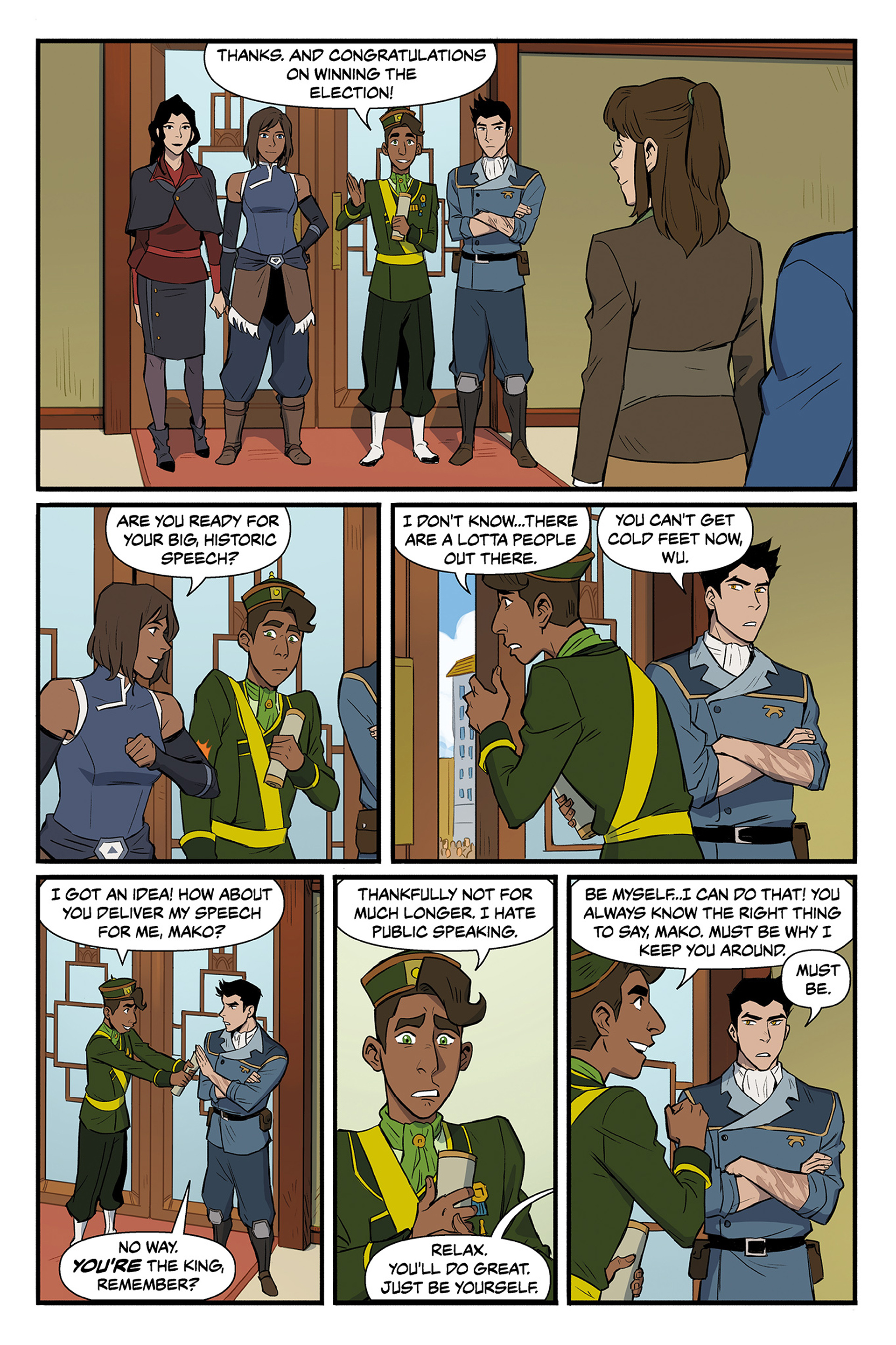 Read online The Legend of Korra: Ruins of the Empire Omnibus comic -  Issue # TPB (Part 1) - 13