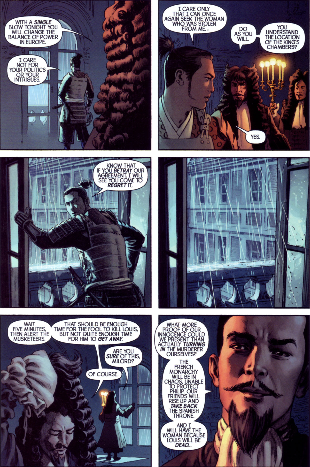 Read online Samurai: Heaven and Earth comic -  Issue #4 - 21