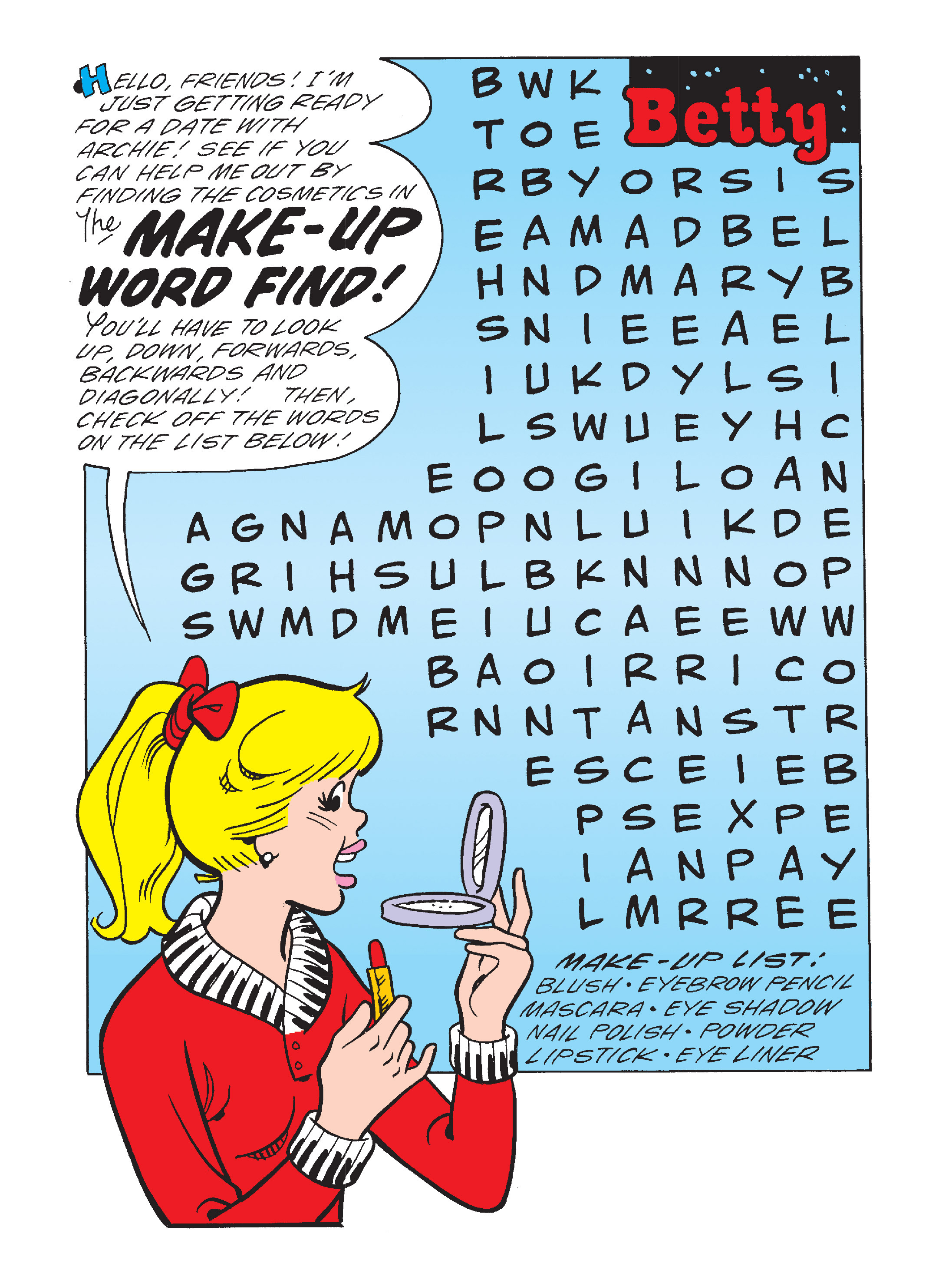 Read online Betty & Veronica Friends Double Digest comic -  Issue #222 - 61
