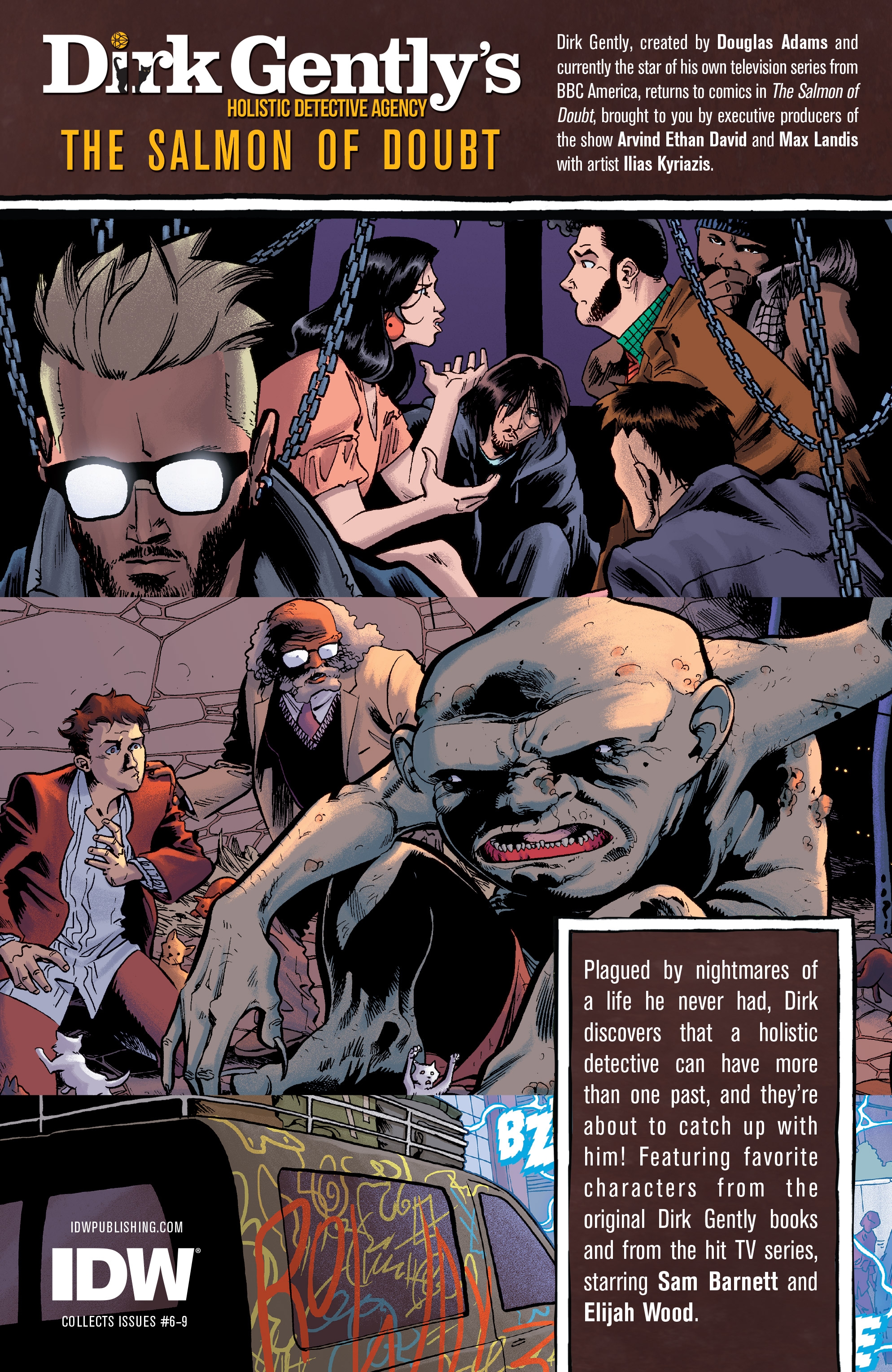 Read online Dirk Gently's Holistic Detective Agency: The Salmon of Doubt comic -  Issue # TPB 2 - 99