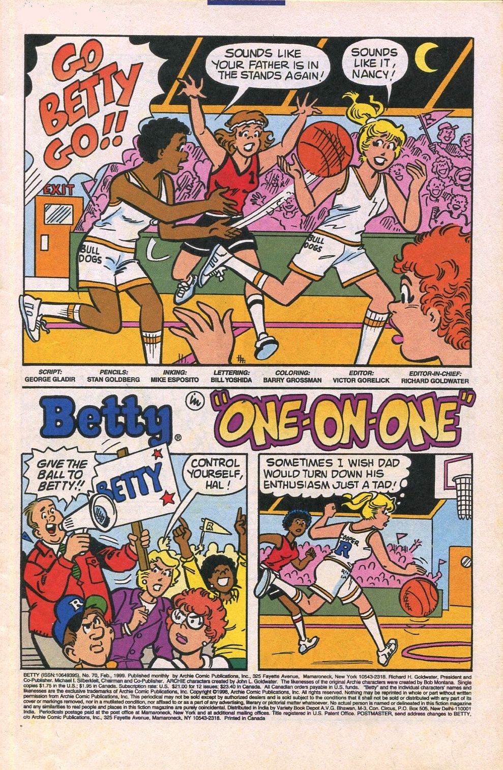 Read online Betty comic -  Issue #70 - 3