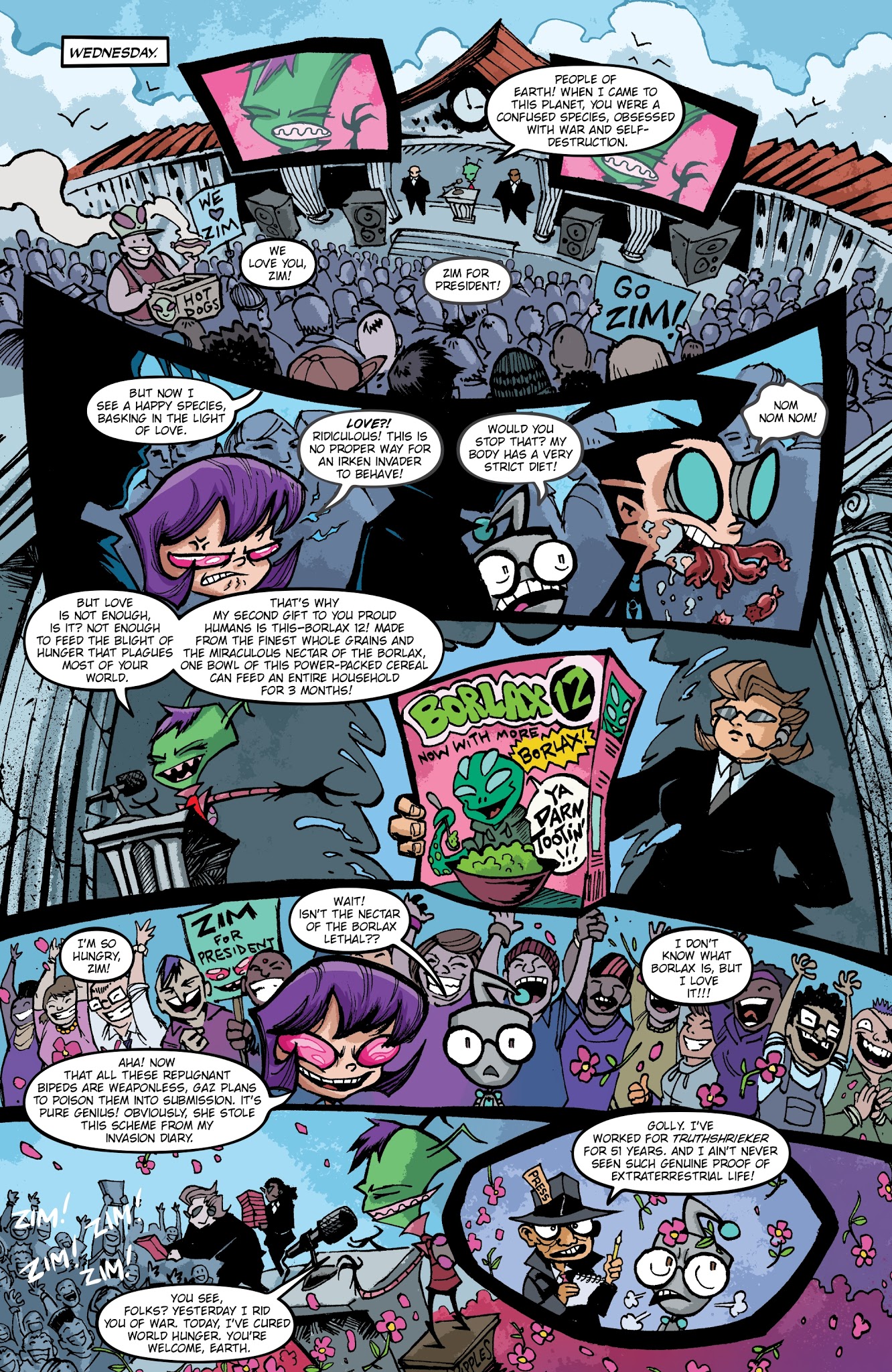 Read online Invader Zim comic -  Issue #21 - 19