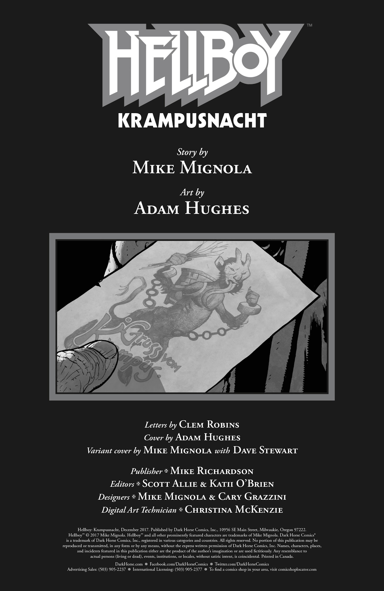 Read online Hellboy: Krampusnacht comic -  Issue # Full - 2