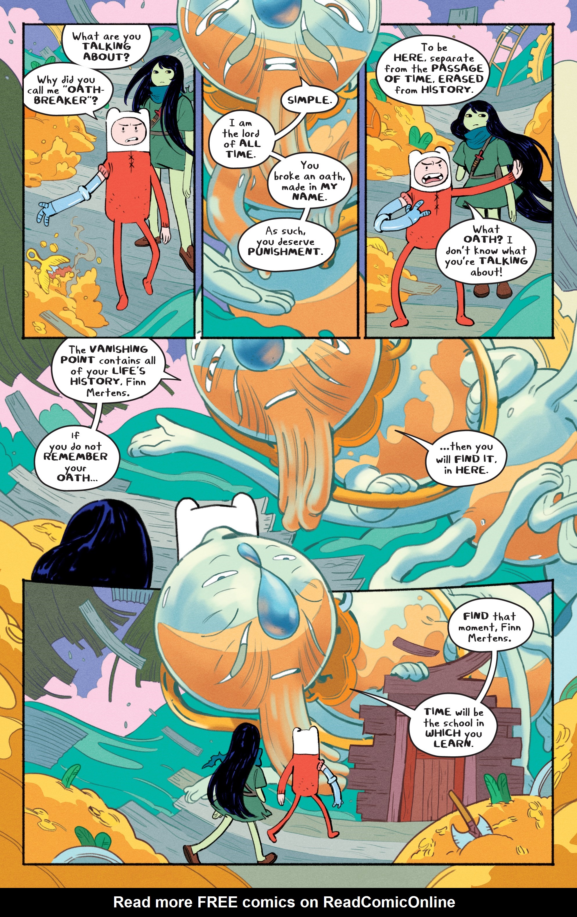 Read online Adventure Time: Beginning of the End comic -  Issue # _TPB - 16