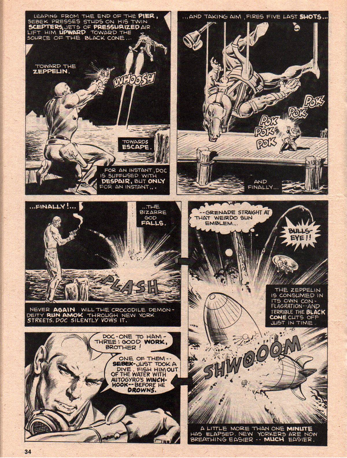 Read online Doc Savage (1975) comic -  Issue #6 - 34