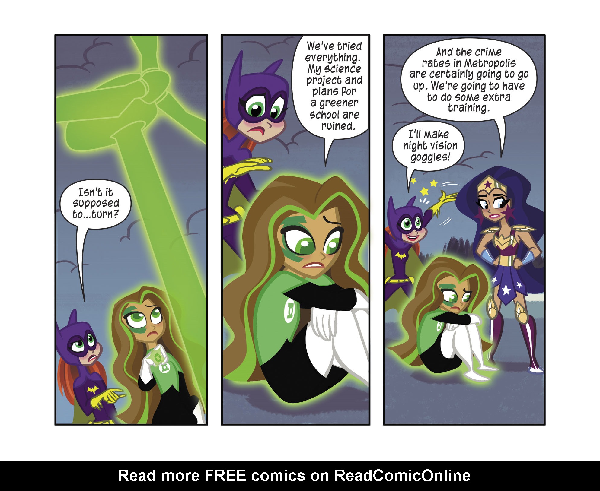 Read online DC Super Hero Girls: Weird Science comic -  Issue #9 - 14