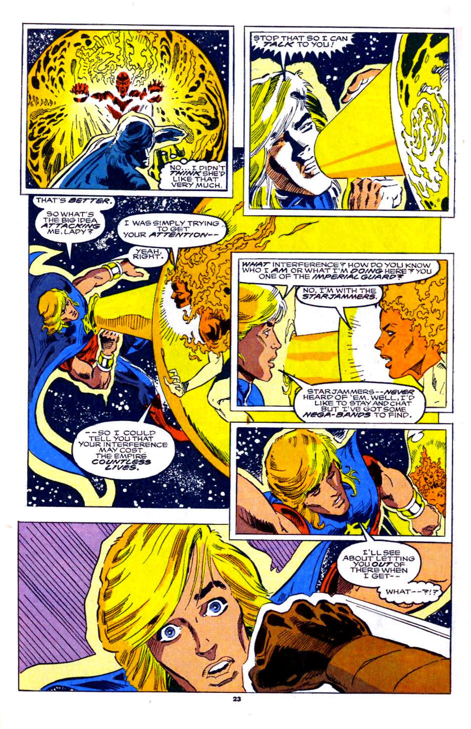 Read online Quasar comic -  Issue #33 - 18