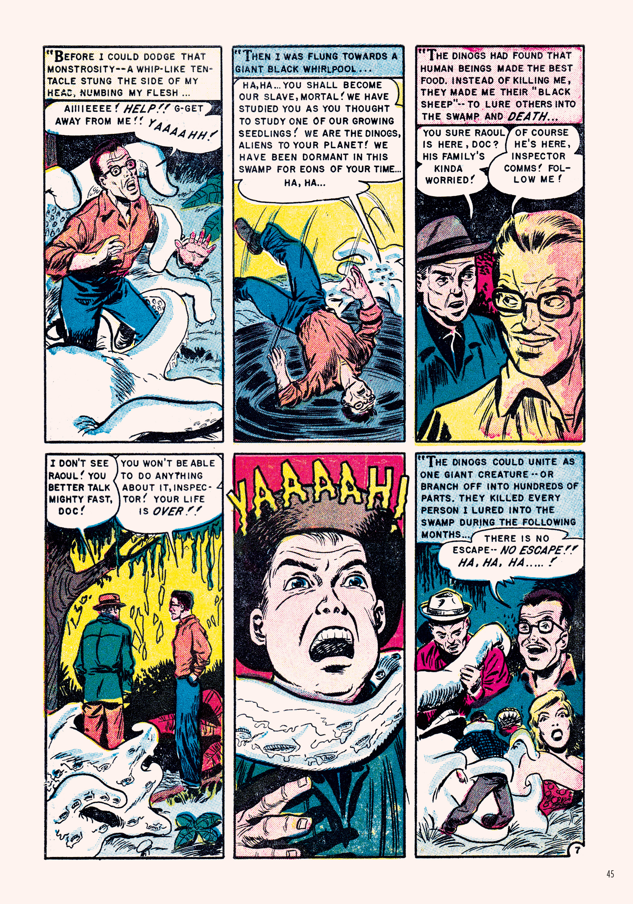 Read online Classic Monsters of Pre-Code Horror Comics: Swamp Monsters comic -  Issue # TPB - 45