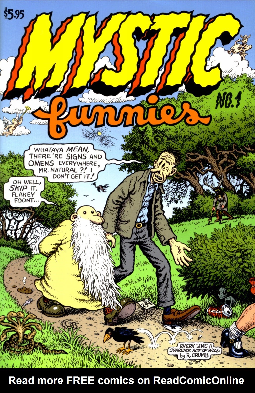 Read online Mystic Funnies comic -  Issue #1 - 1