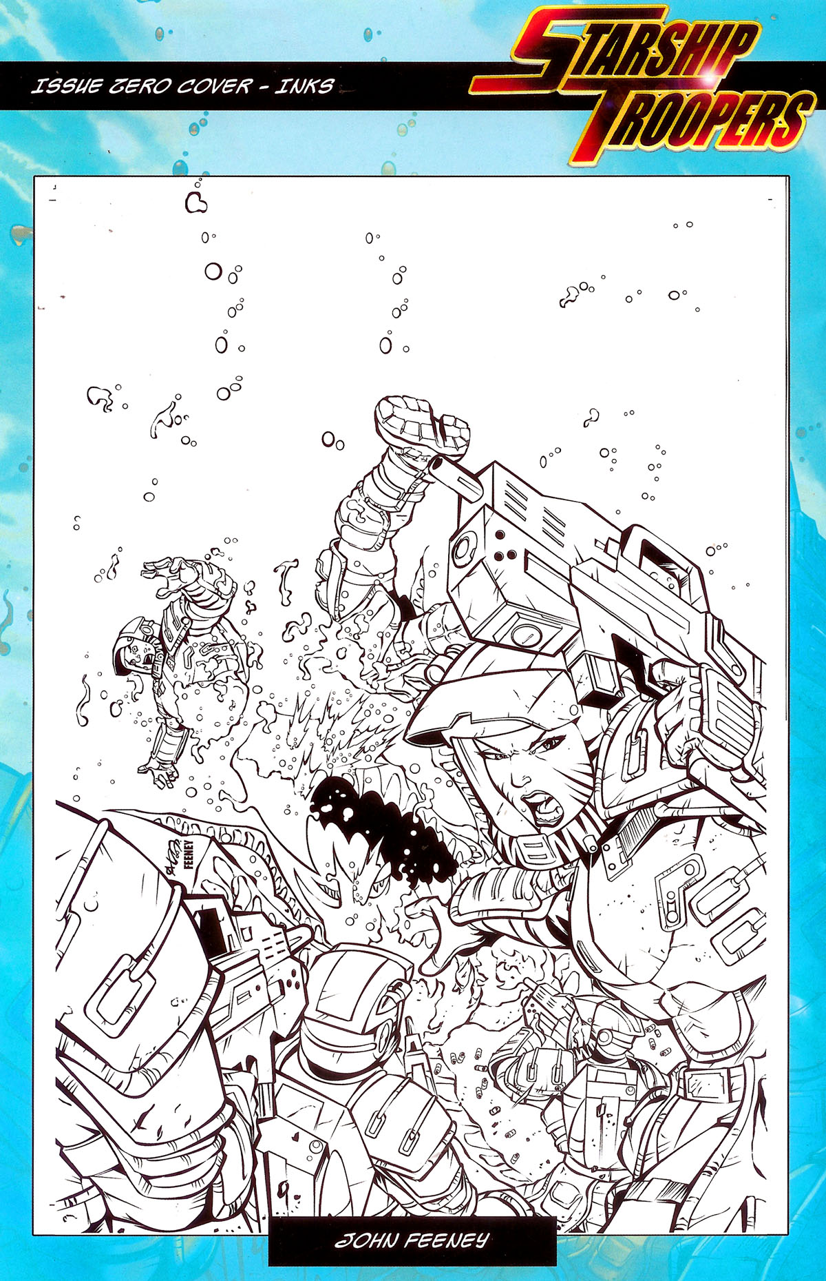 Read online Starship Troopers (2007) comic -  Issue #0 - 16