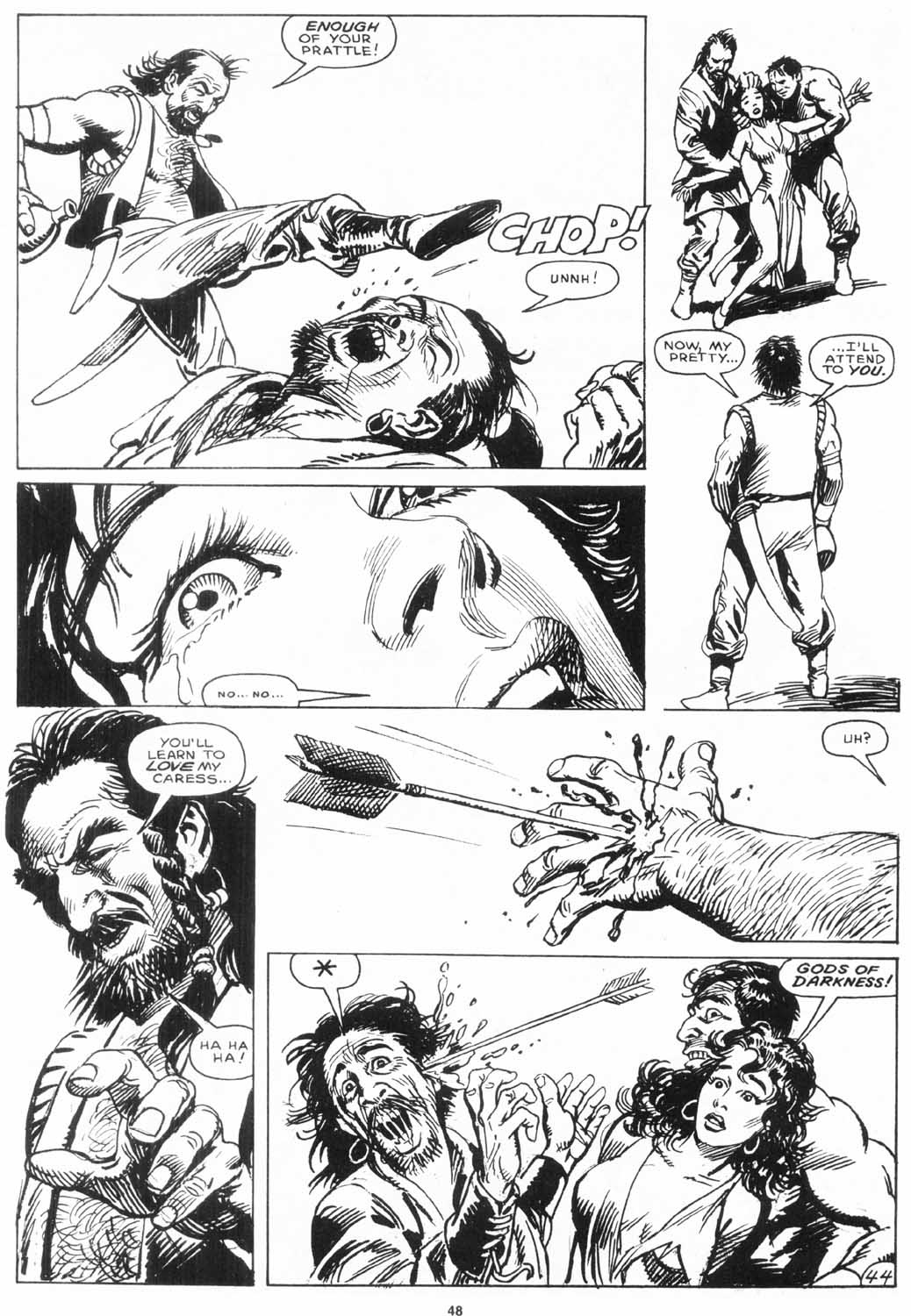 Read online The Savage Sword Of Conan comic -  Issue #156 - 47