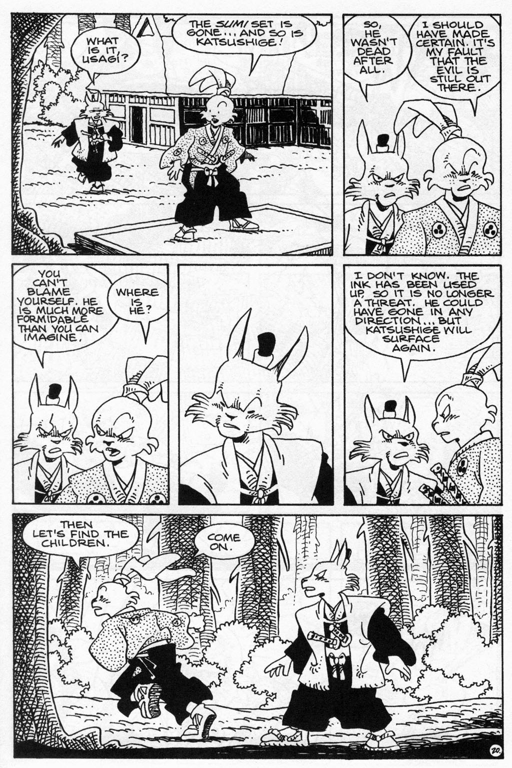 Read online Usagi Yojimbo (1996) comic -  Issue #68 - 22