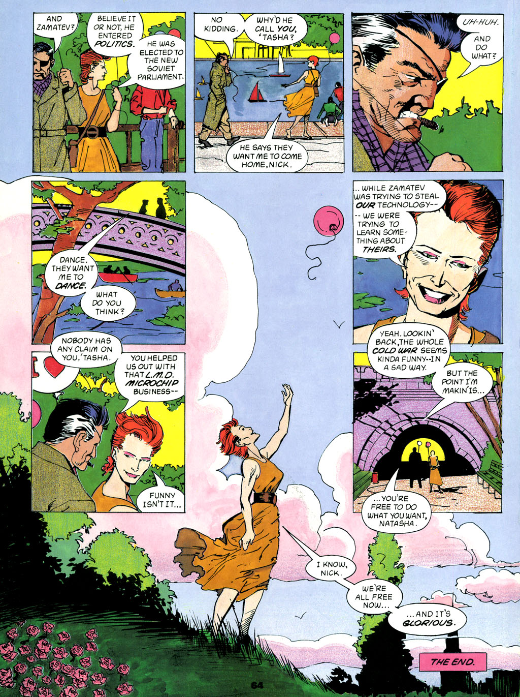 Read online Marvel Graphic Novel comic -  Issue #61 - Black Widow - The Coldest War - 65